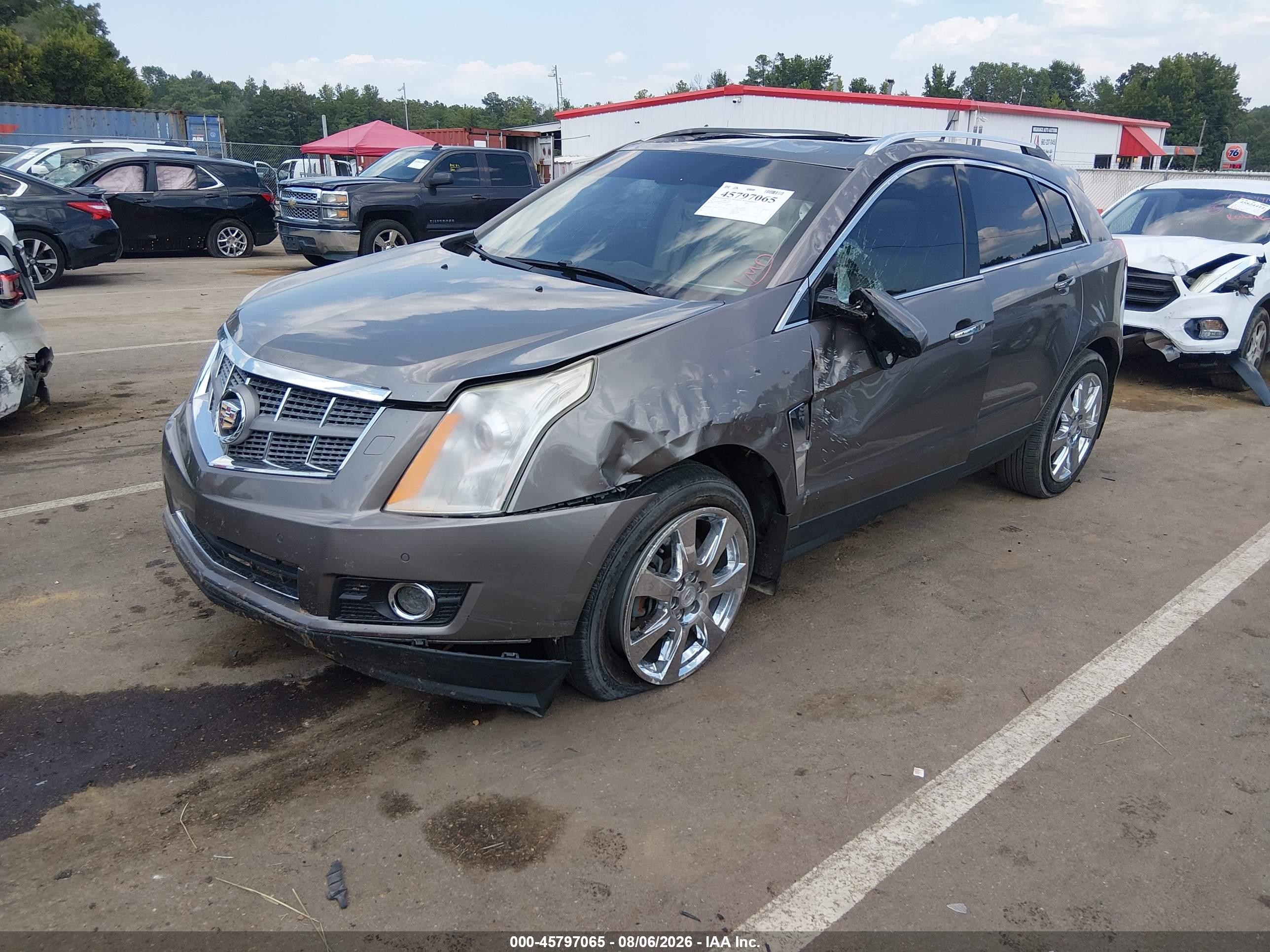 2011 Cadillac Srx Performance Collection Коричневый vin: 3GYFNBEY4BS671036