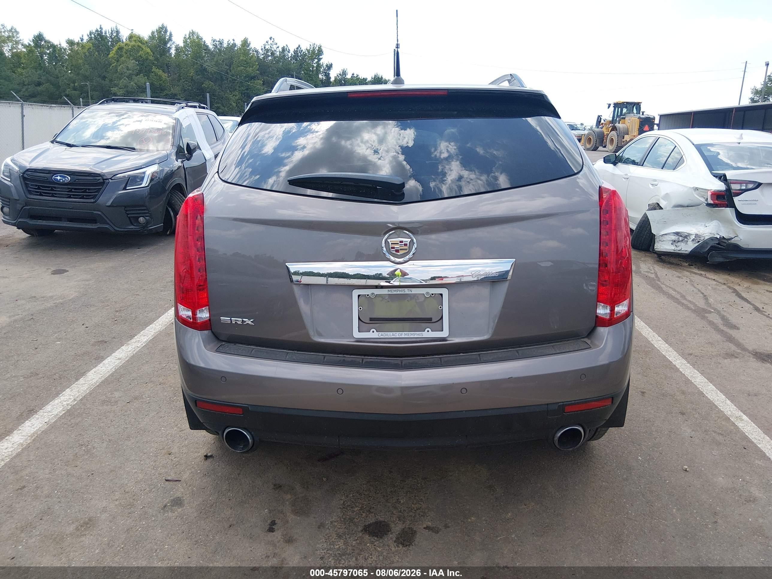 2011 Cadillac Srx Performance Collection Коричневый vin: 3GYFNBEY4BS671036
