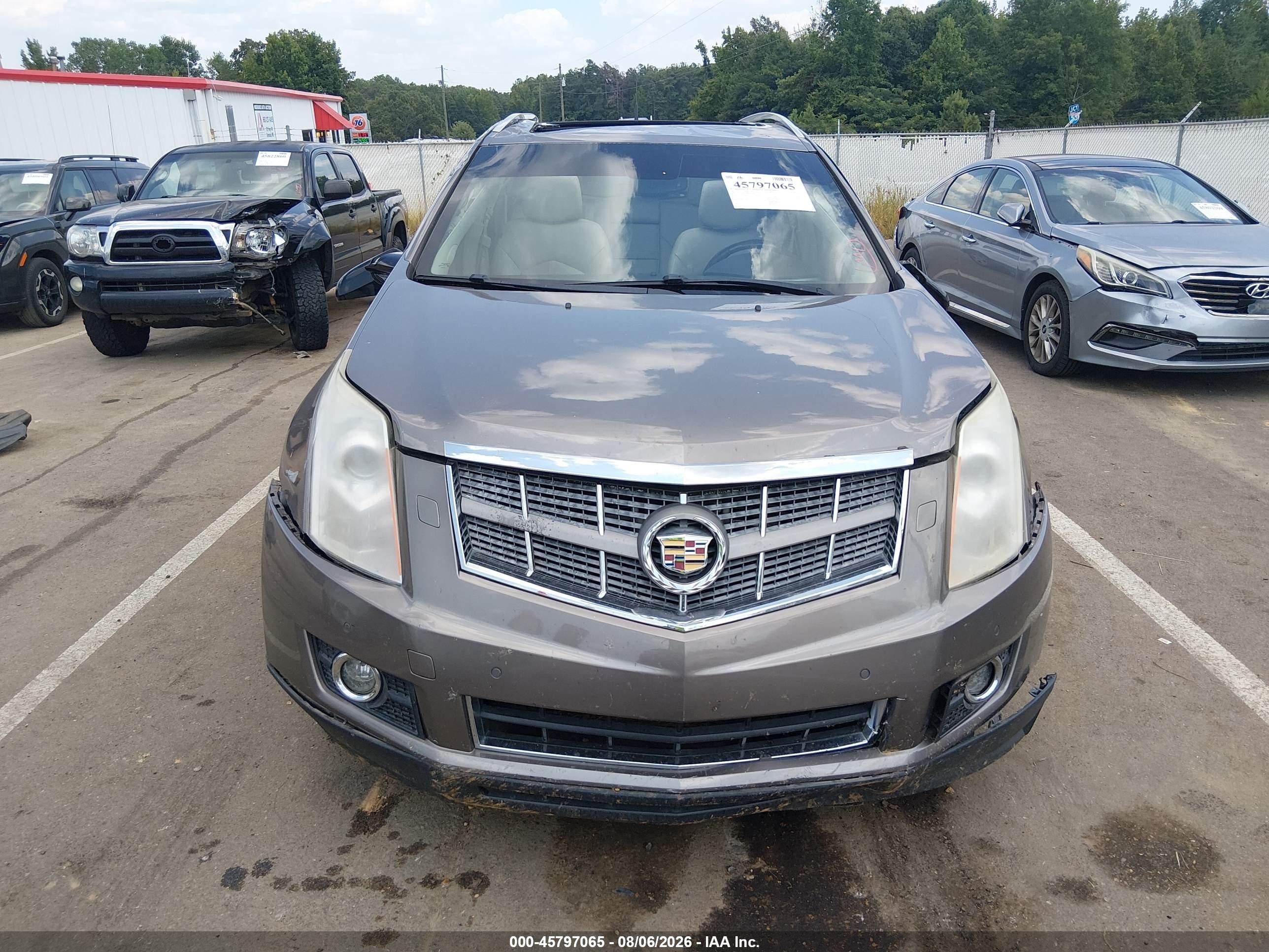 2011 Cadillac Srx Performance Collection Коричневый vin: 3GYFNBEY4BS671036