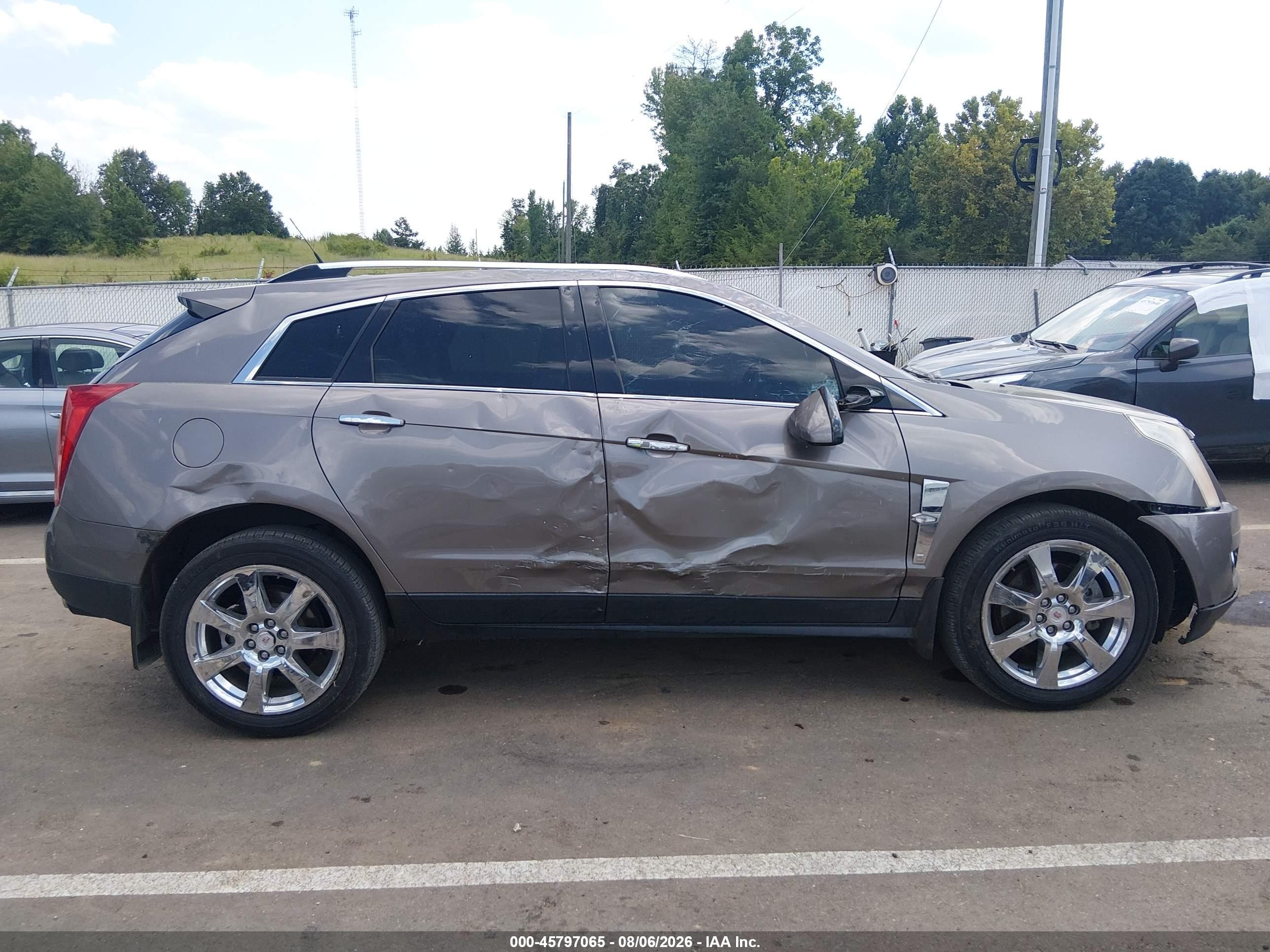 2011 Cadillac Srx Performance Collection Коричневый vin: 3GYFNBEY4BS671036