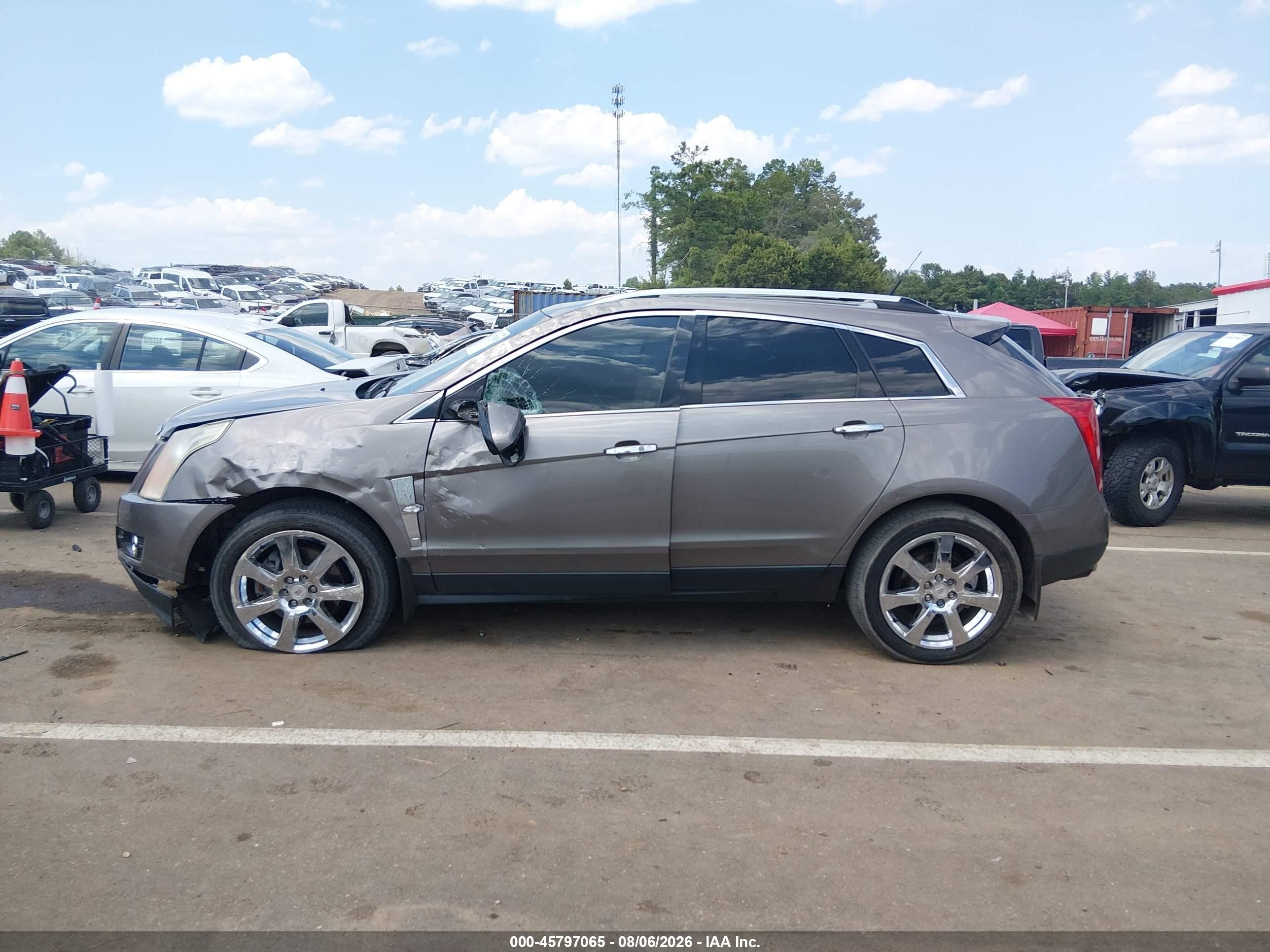 2011 Cadillac Srx Performance Collection Коричневый vin: 3GYFNBEY4BS671036