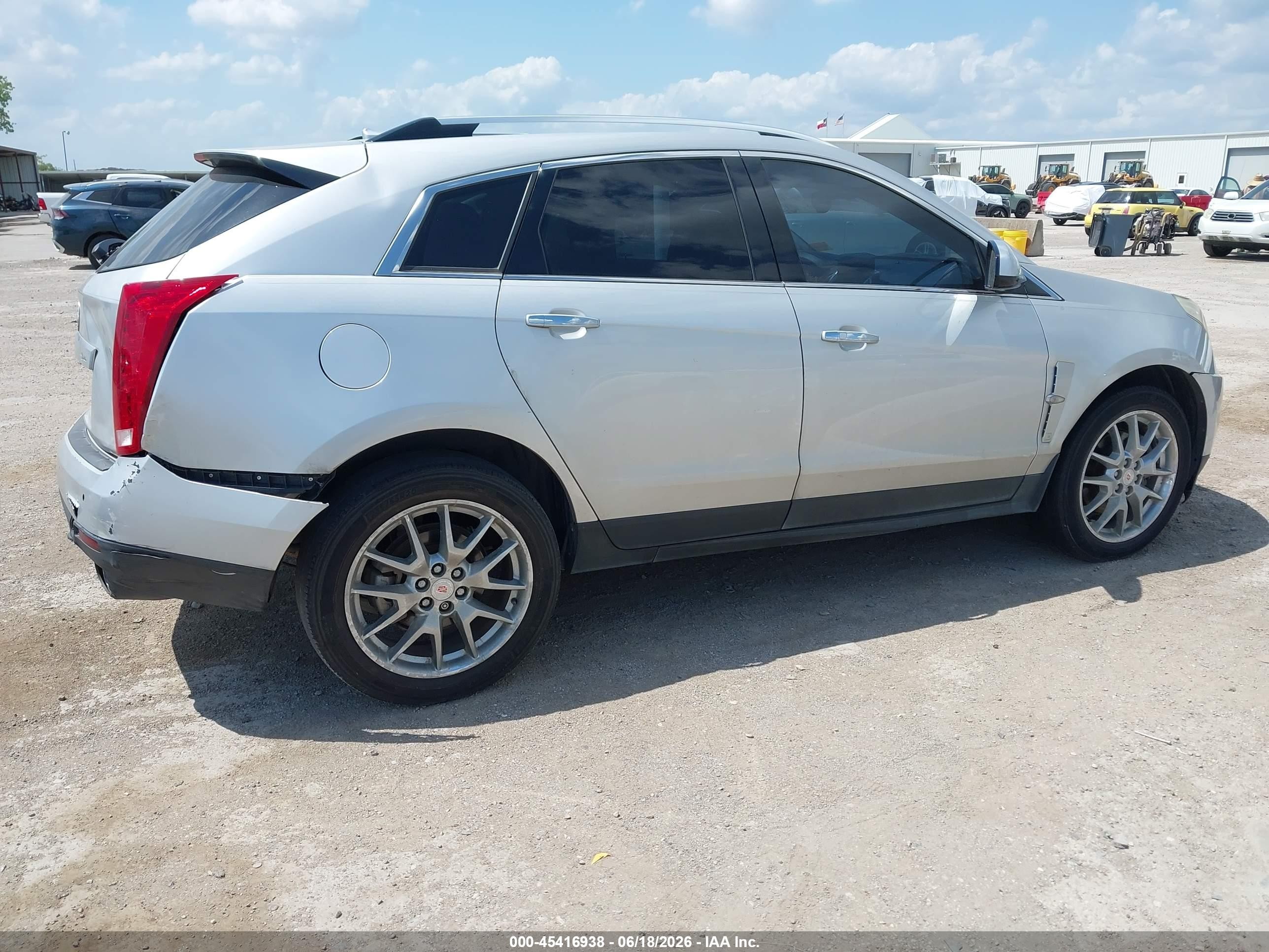 2011 Cadillac Srx Performance Collection Silver vin: 3GYFNBEY5BS509335