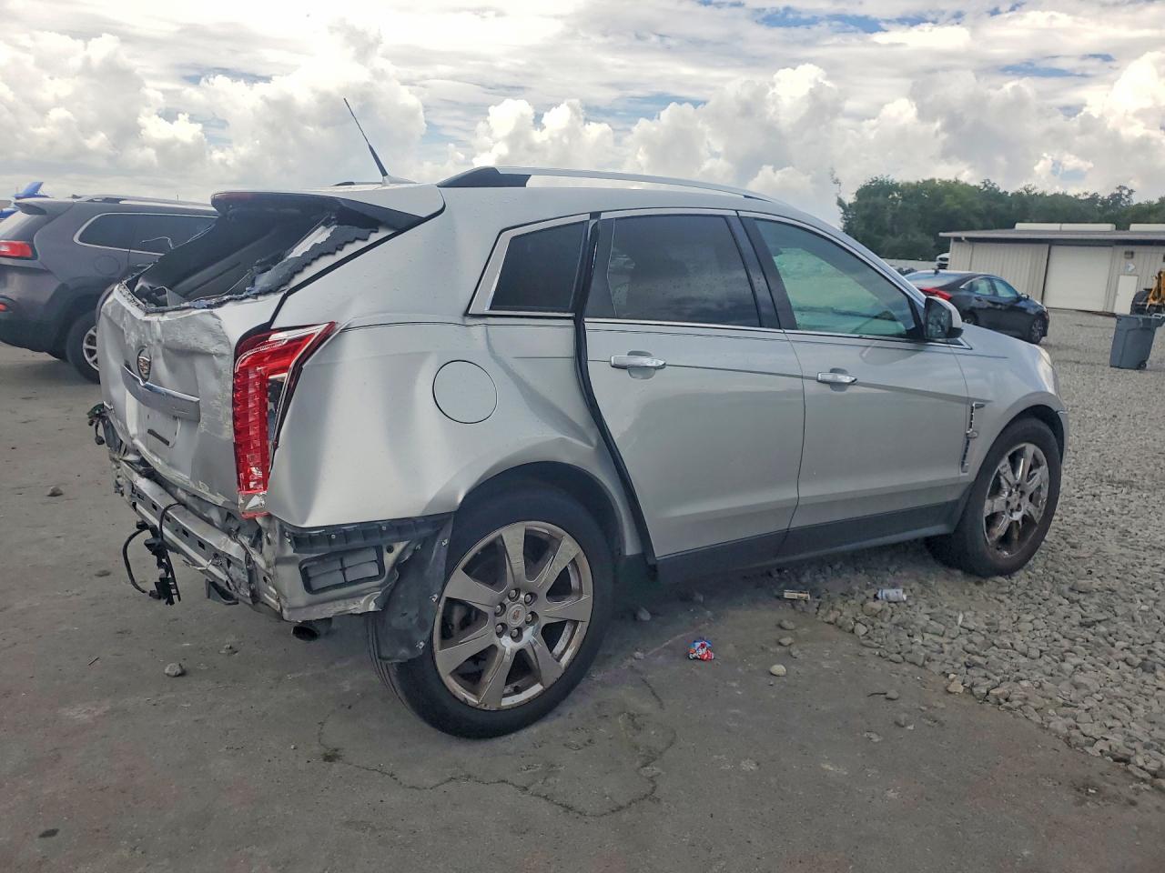 2011 Cadillac Srx Performance Collection Silver vin: 3GYFNBEY5BS565016