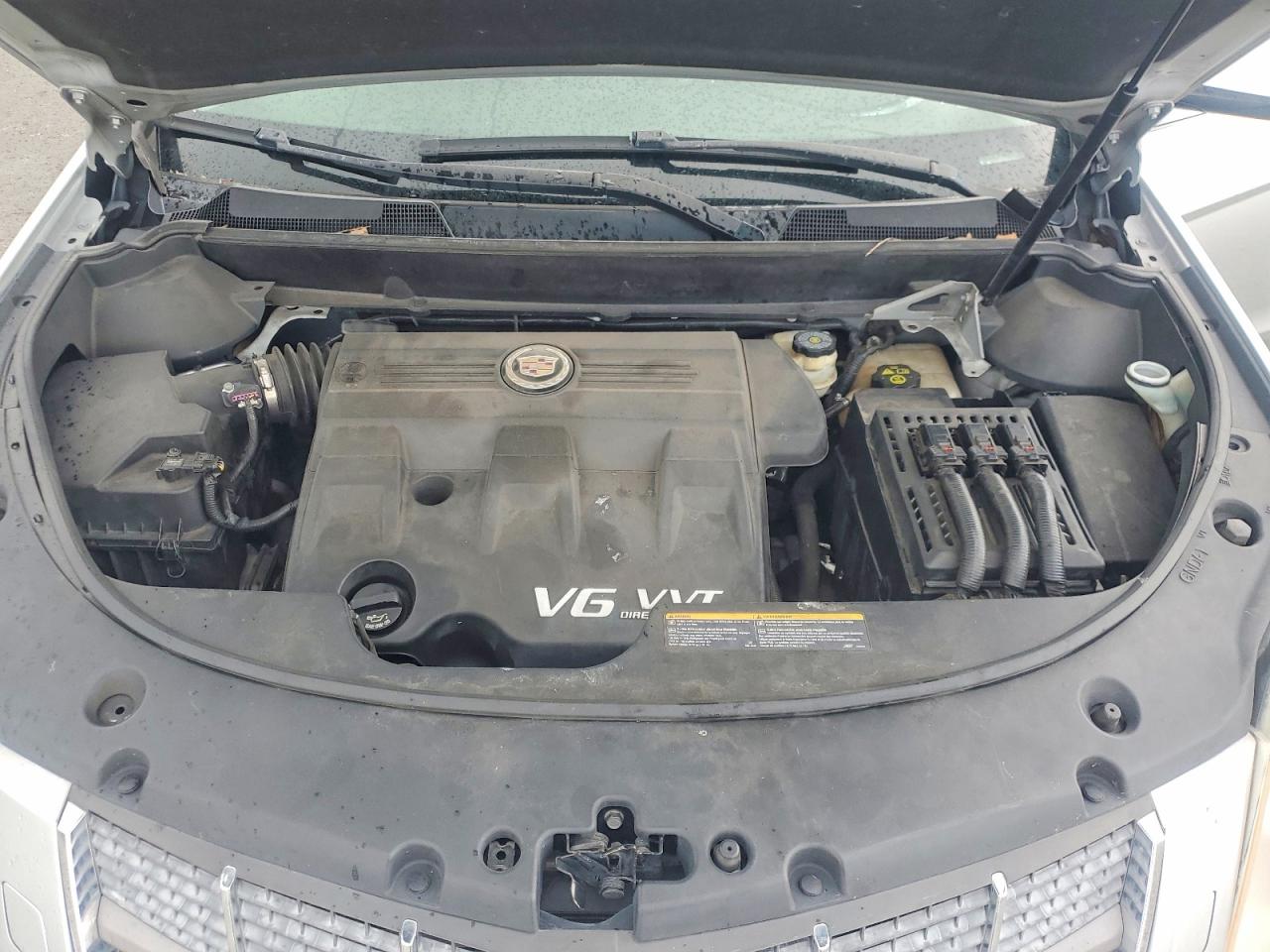 2011 Cadillac Srx Performance Collection Silver vin: 3GYFNBEY5BS565016