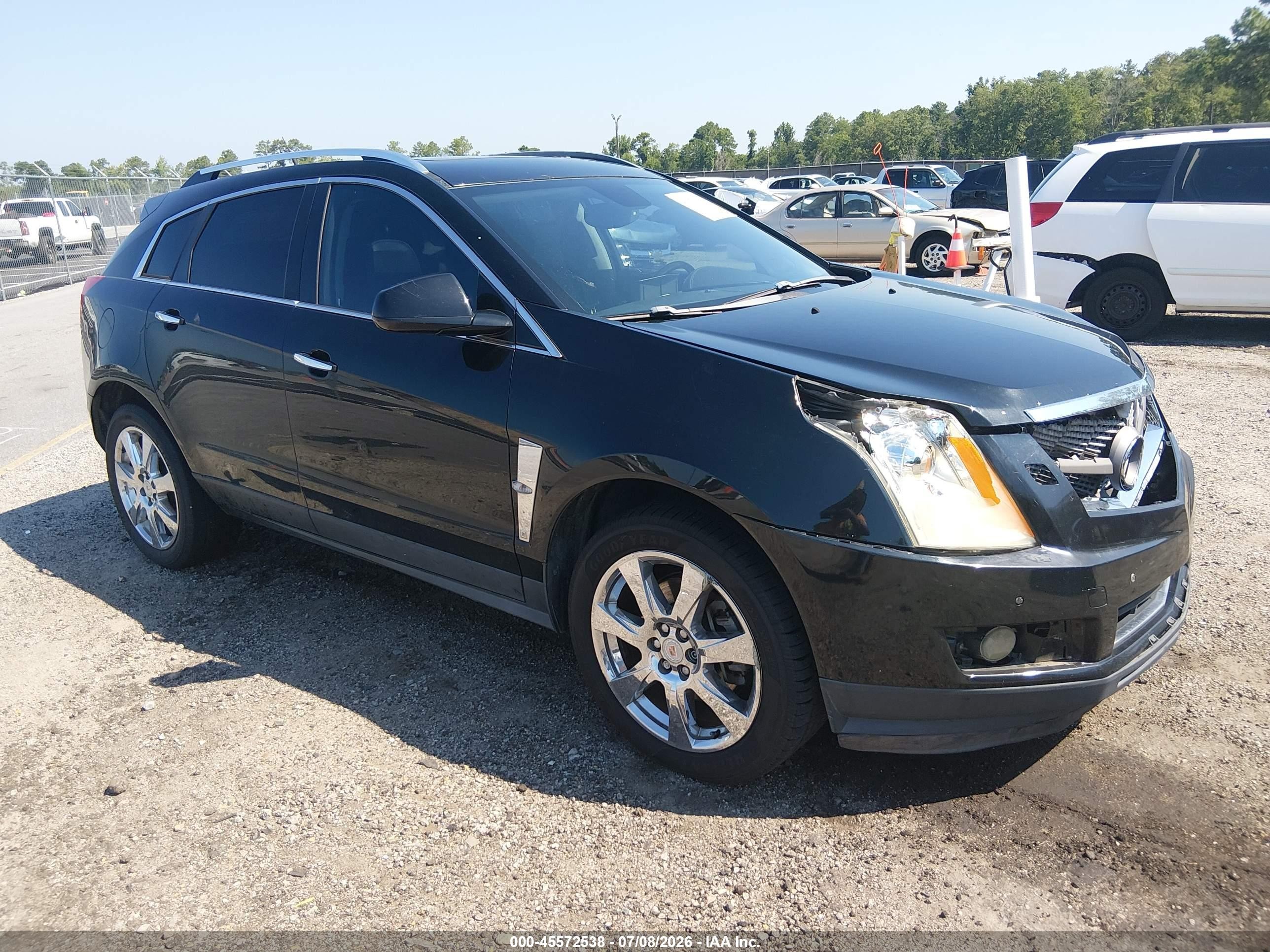 2010 Cadillac Srx Performance Collection Черный vin: 3GYFNBEY6AS558509