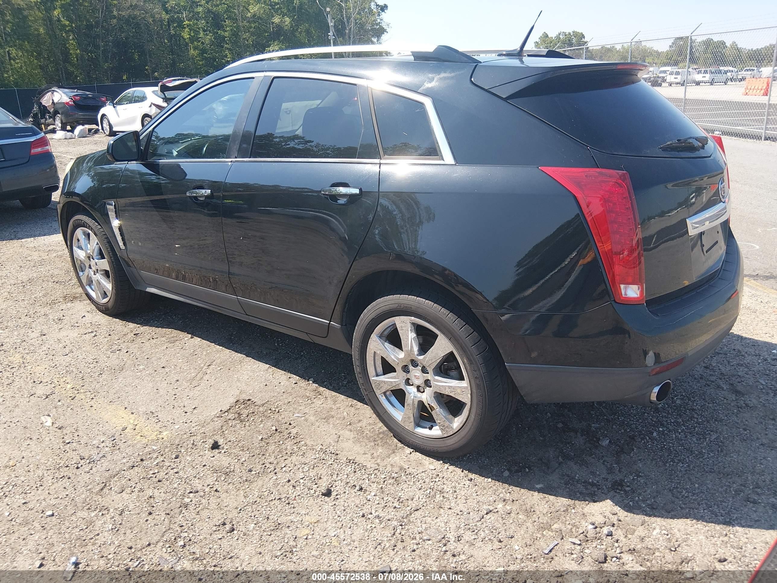 2010 Cadillac Srx Performance Collection Black vin: 3GYFNBEY6AS558509
