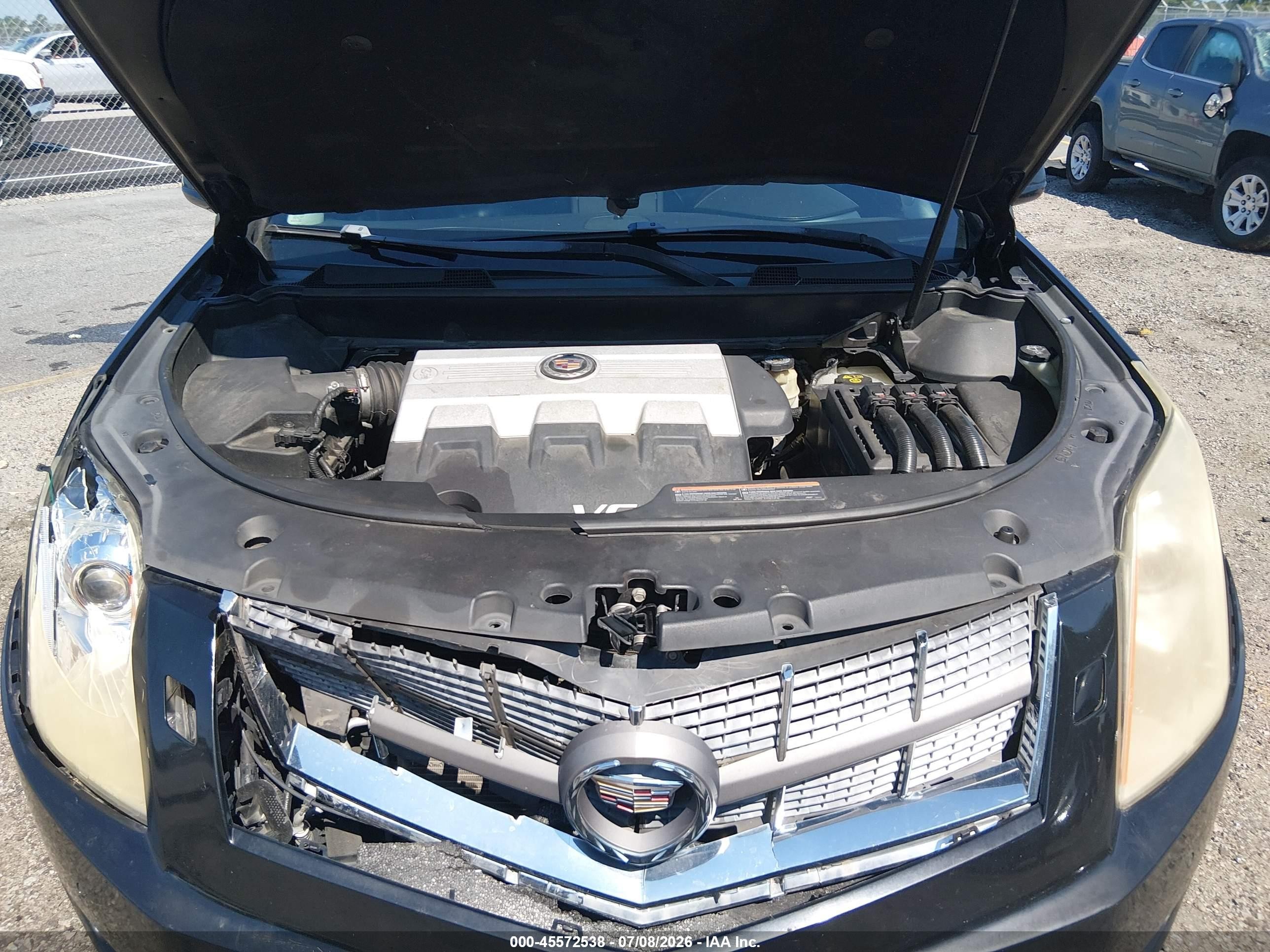 2010 Cadillac Srx Performance Collection Black vin: 3GYFNBEY6AS558509