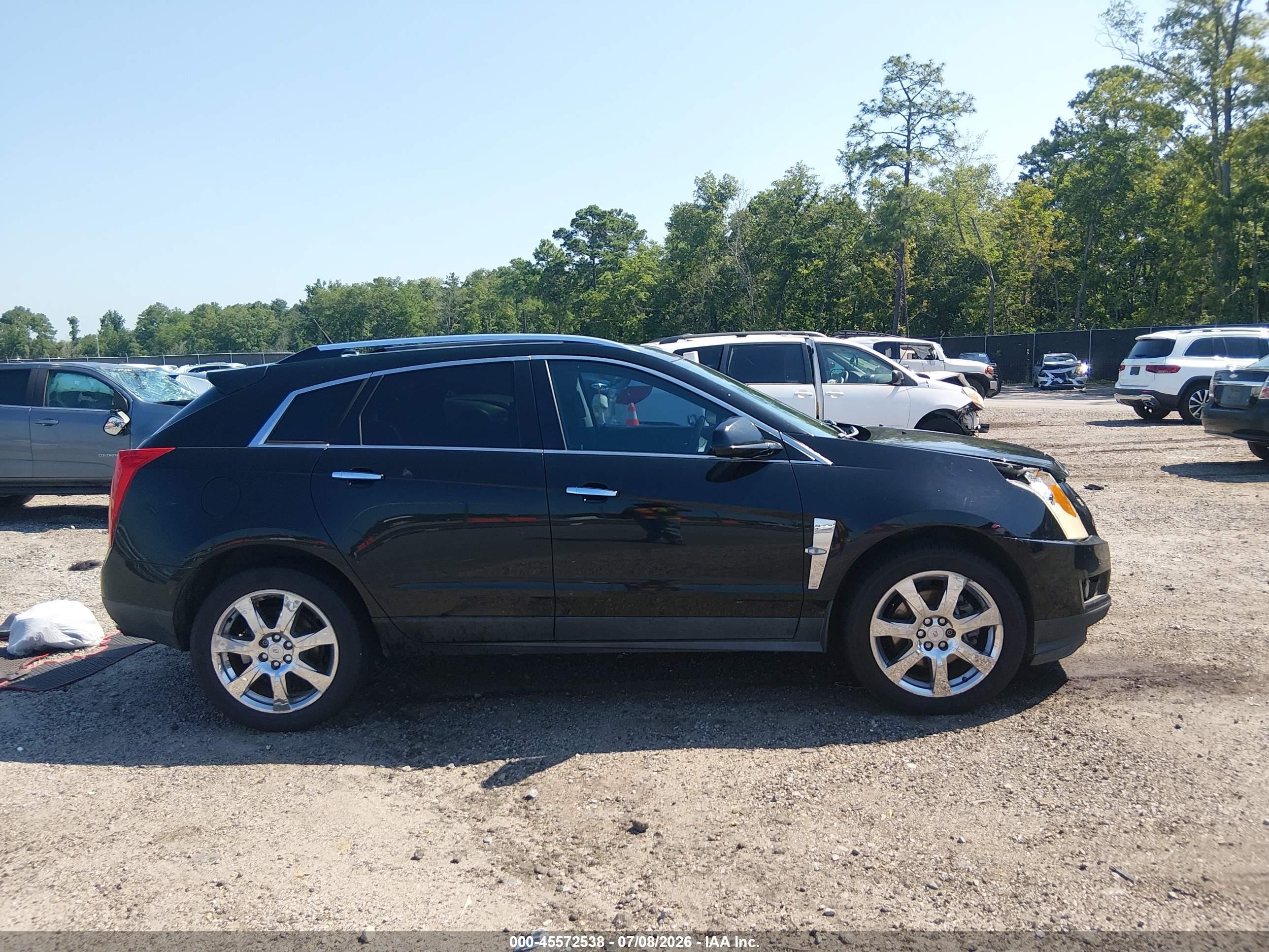 2010 Cadillac Srx Performance Collection Black vin: 3GYFNBEY6AS558509