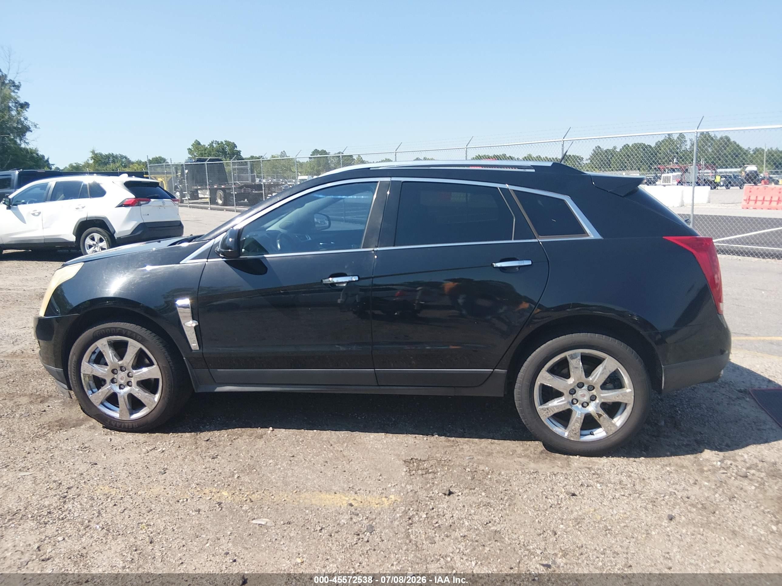 2010 Cadillac Srx Performance Collection Black vin: 3GYFNBEY6AS558509