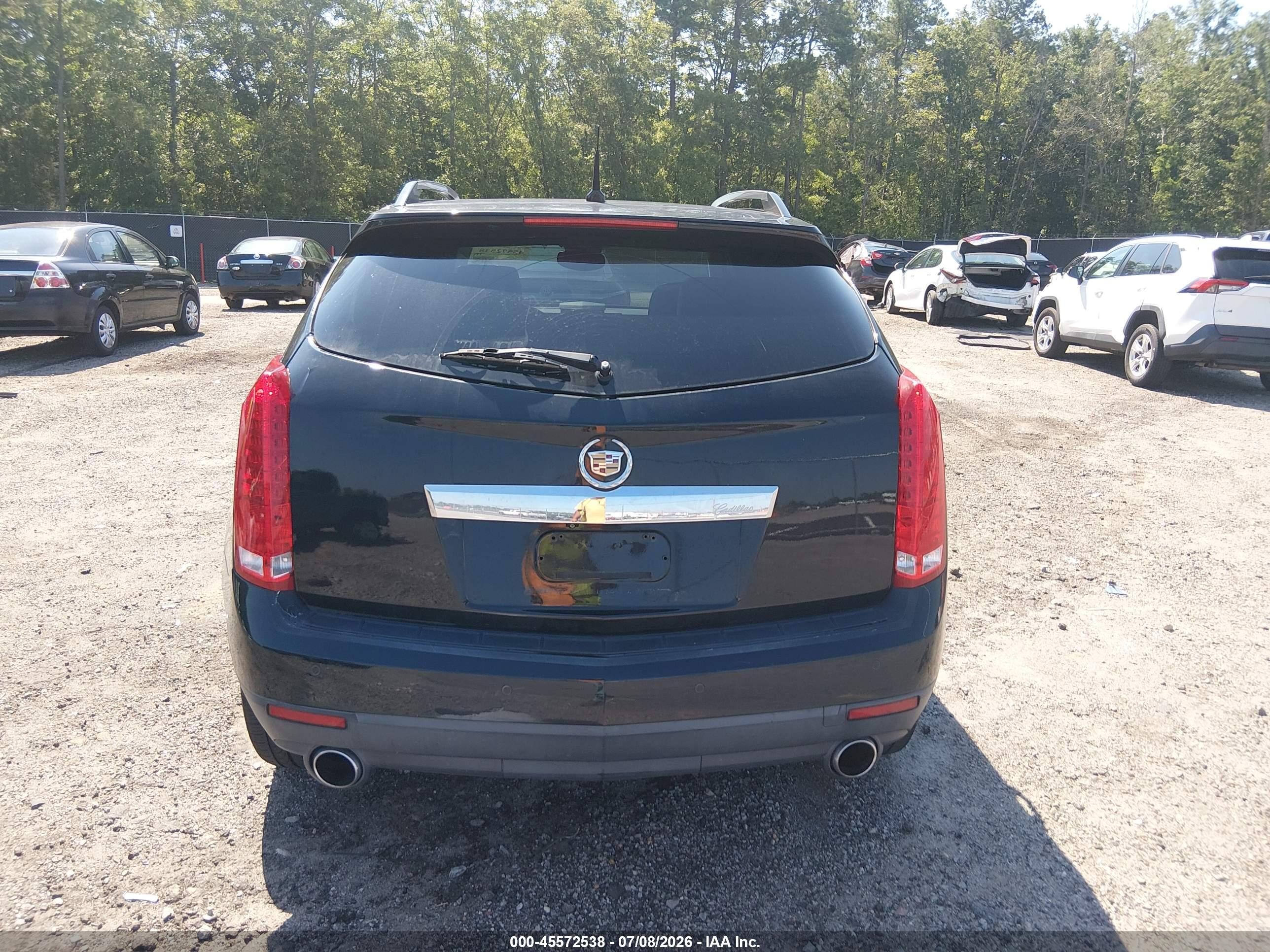 2010 Cadillac Srx Performance Collection Black vin: 3GYFNBEY6AS558509