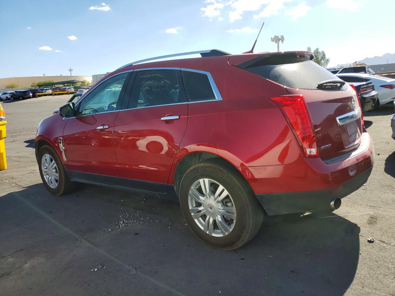 2011 Cadillac Srx Performance Collection Burgundy vin: 3GYFNBEY6BS550458