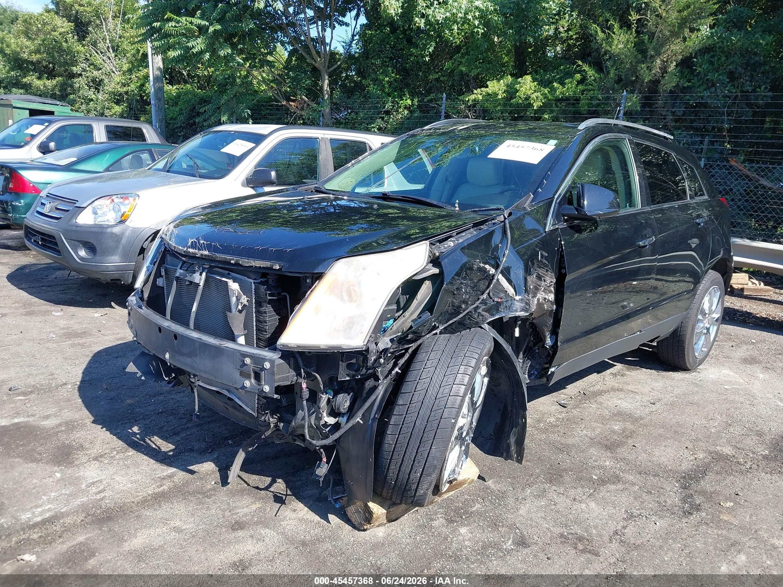 2011 Cadillac Srx Performance Collection Black vin: 3GYFNBEY6BS569401