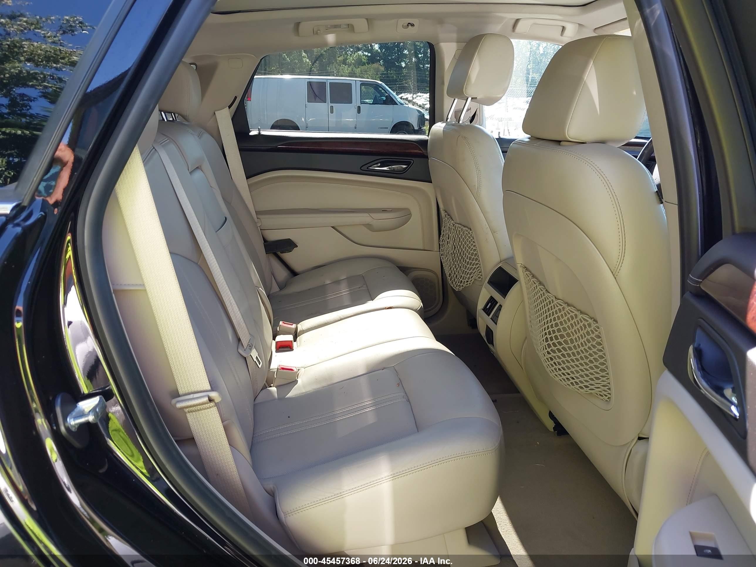 2011 Cadillac Srx Performance Collection Black vin: 3GYFNBEY6BS569401