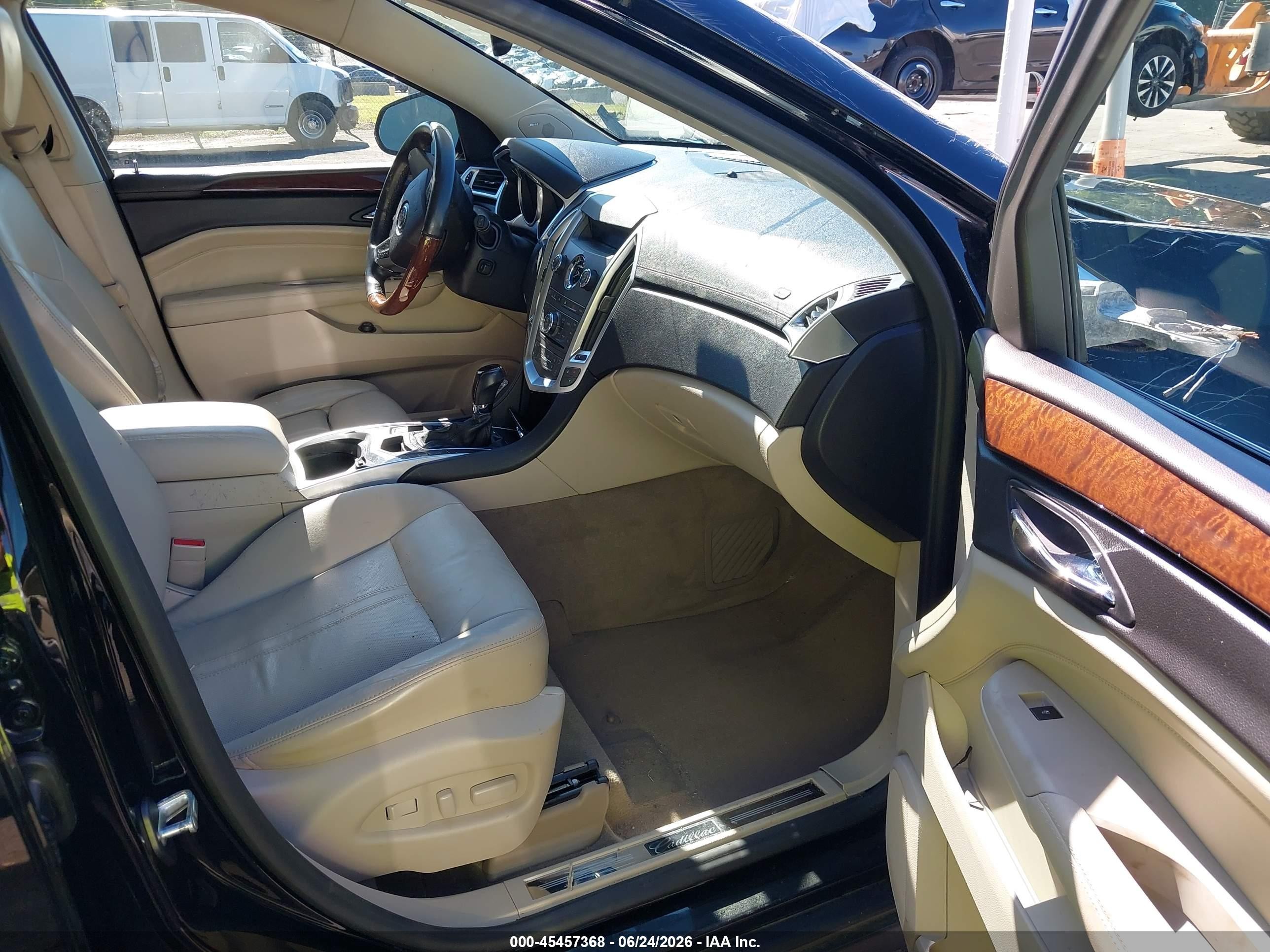 2011 Cadillac Srx Performance Collection Black vin: 3GYFNBEY6BS569401