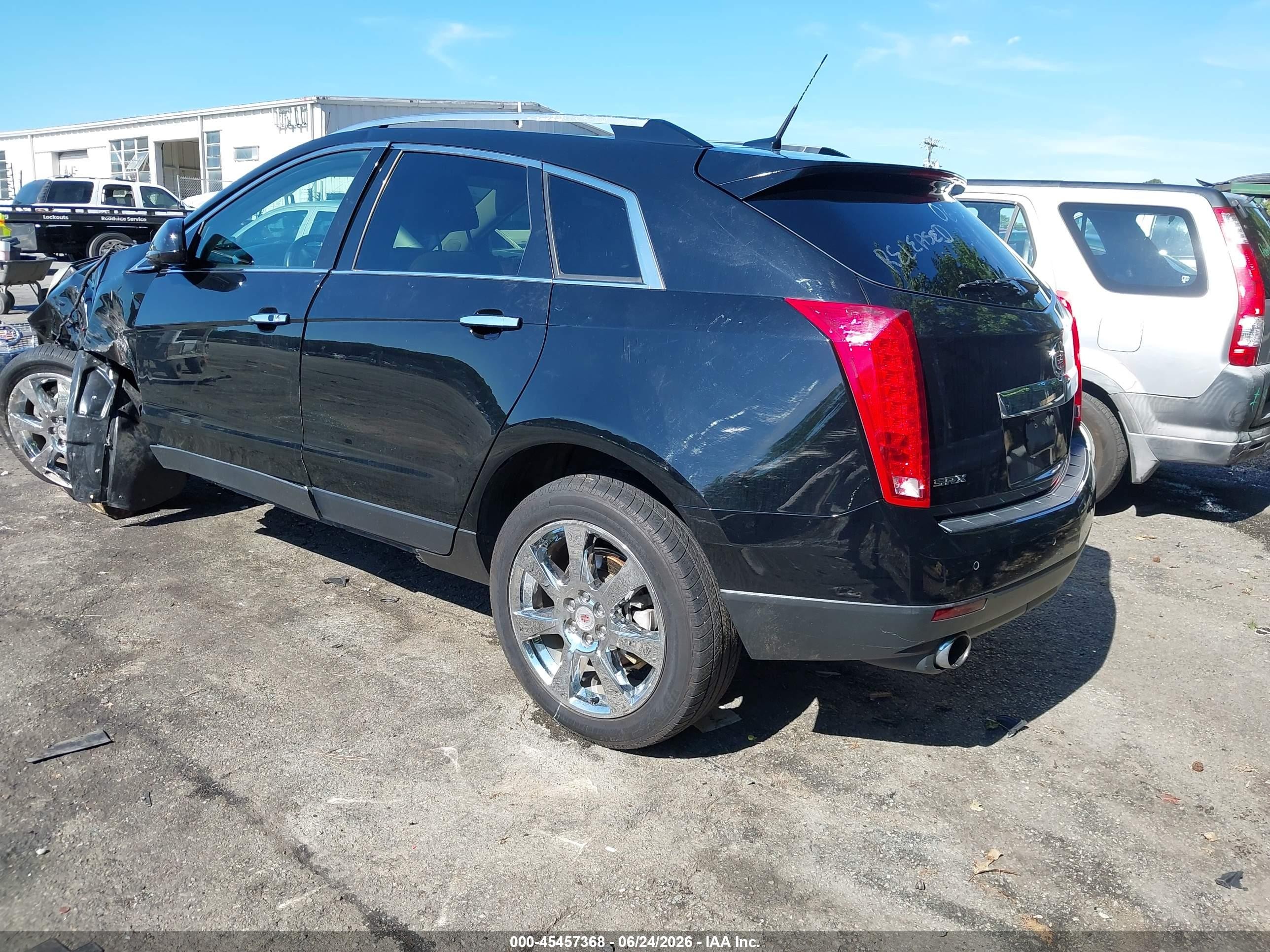 2011 Cadillac Srx Performance Collection Black vin: 3GYFNBEY6BS569401