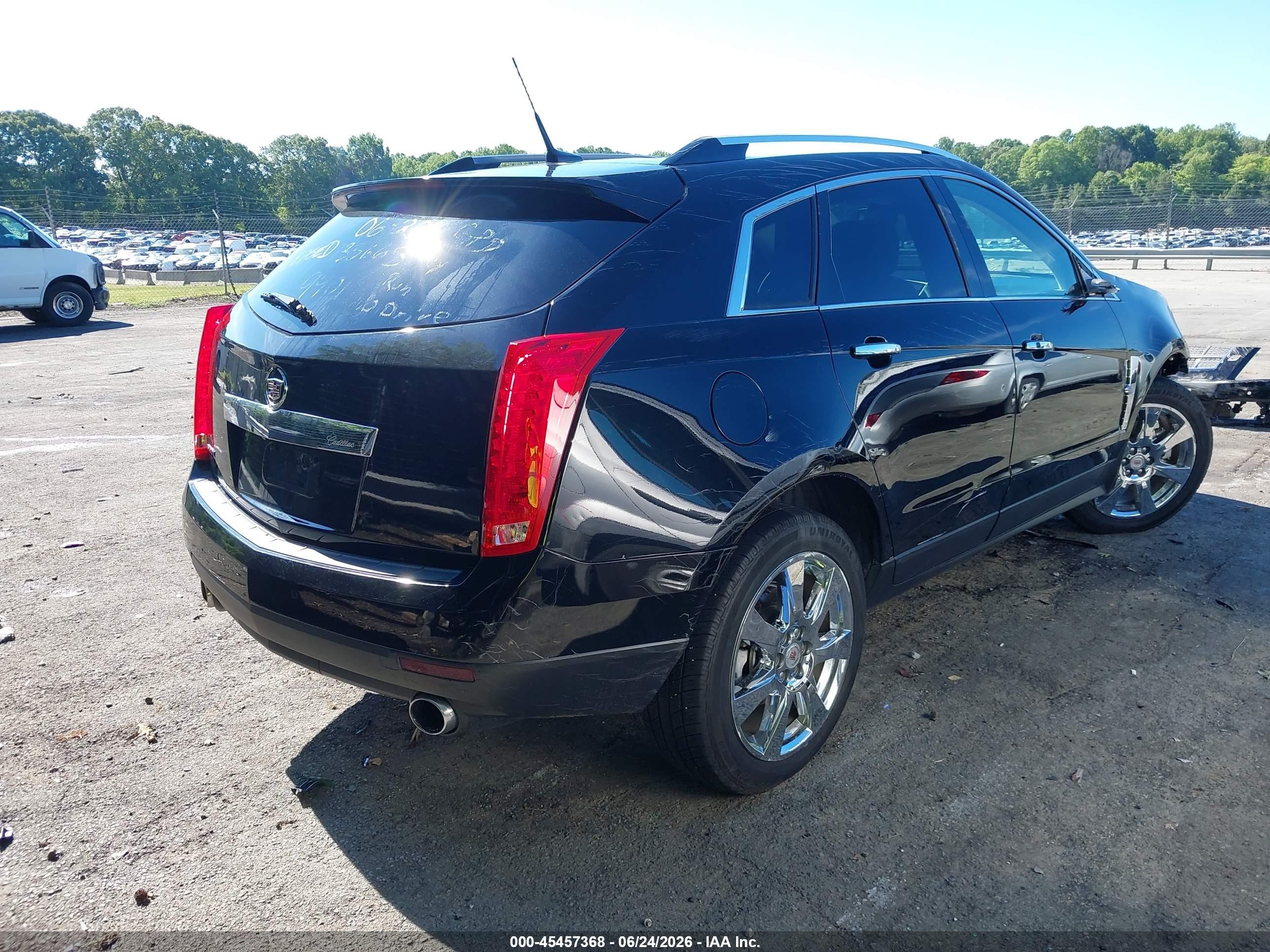 2011 Cadillac Srx Performance Collection Black vin: 3GYFNBEY6BS569401