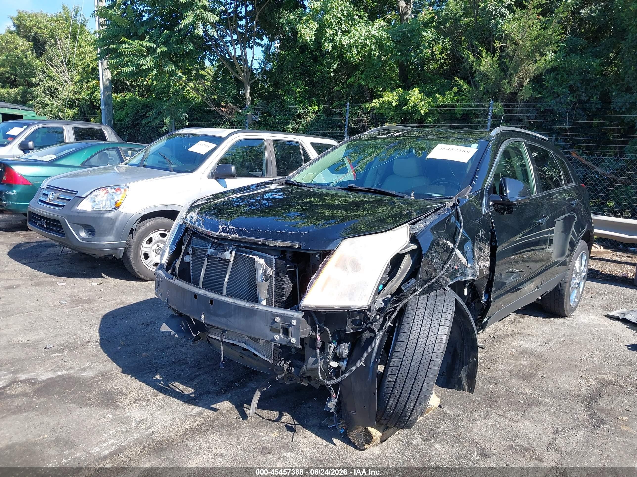 2011 Cadillac Srx Performance Collection Black vin: 3GYFNBEY6BS569401