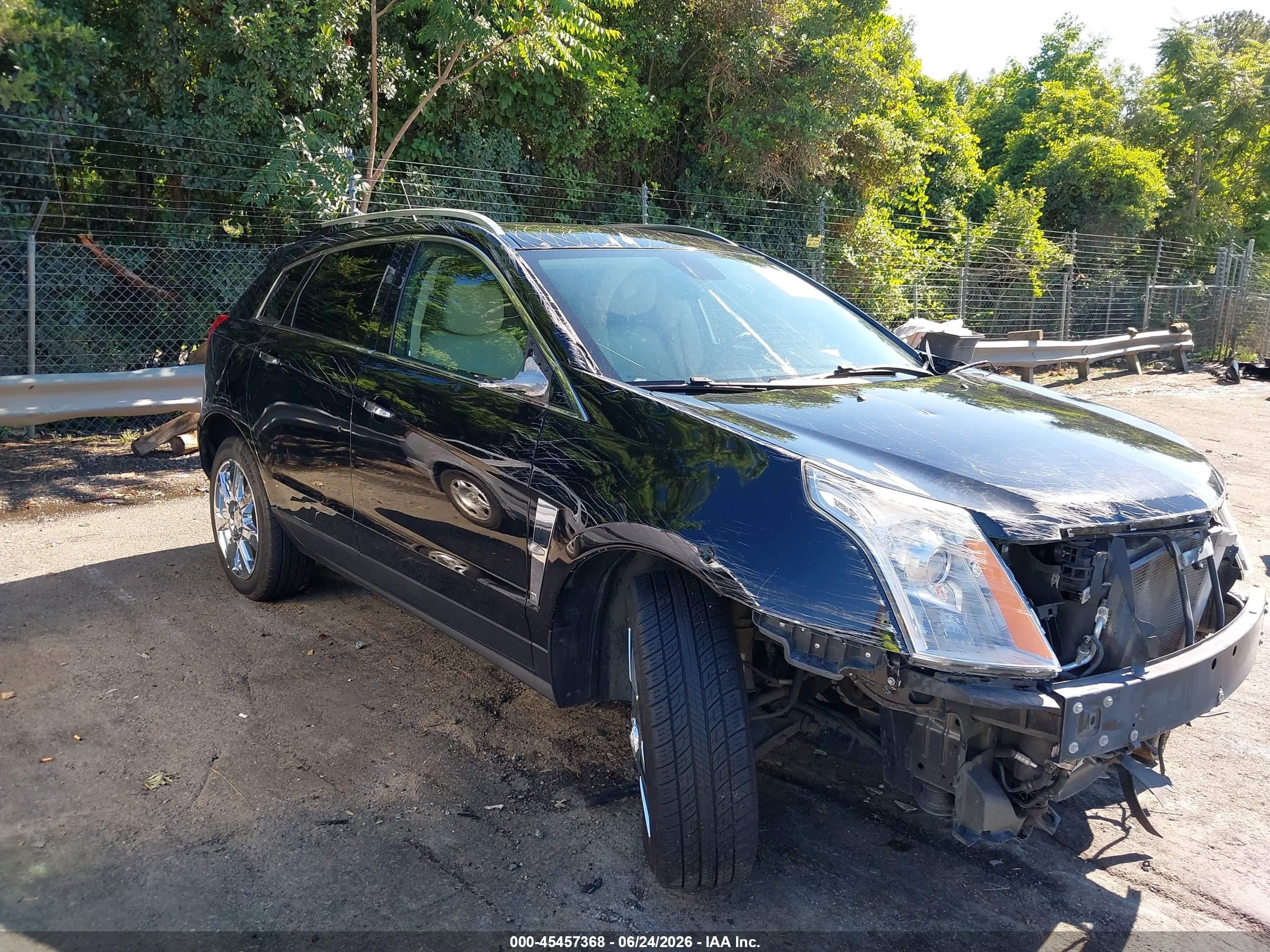 2011 Cadillac Srx Performance Collection Black vin: 3GYFNBEY6BS569401