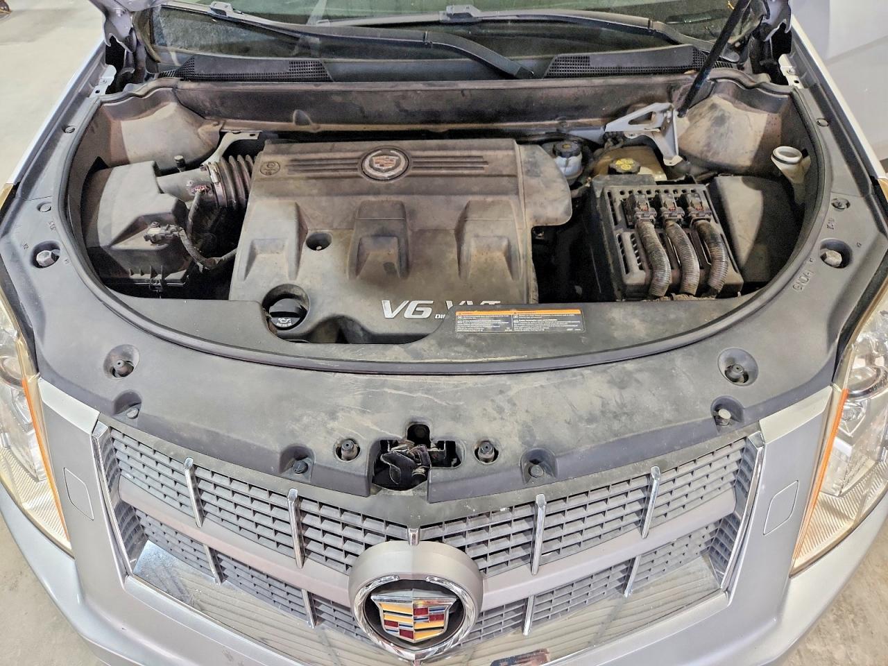 2011 Cadillac Srx Performance Collection Silver vin: 3GYFNBEY6BS572184