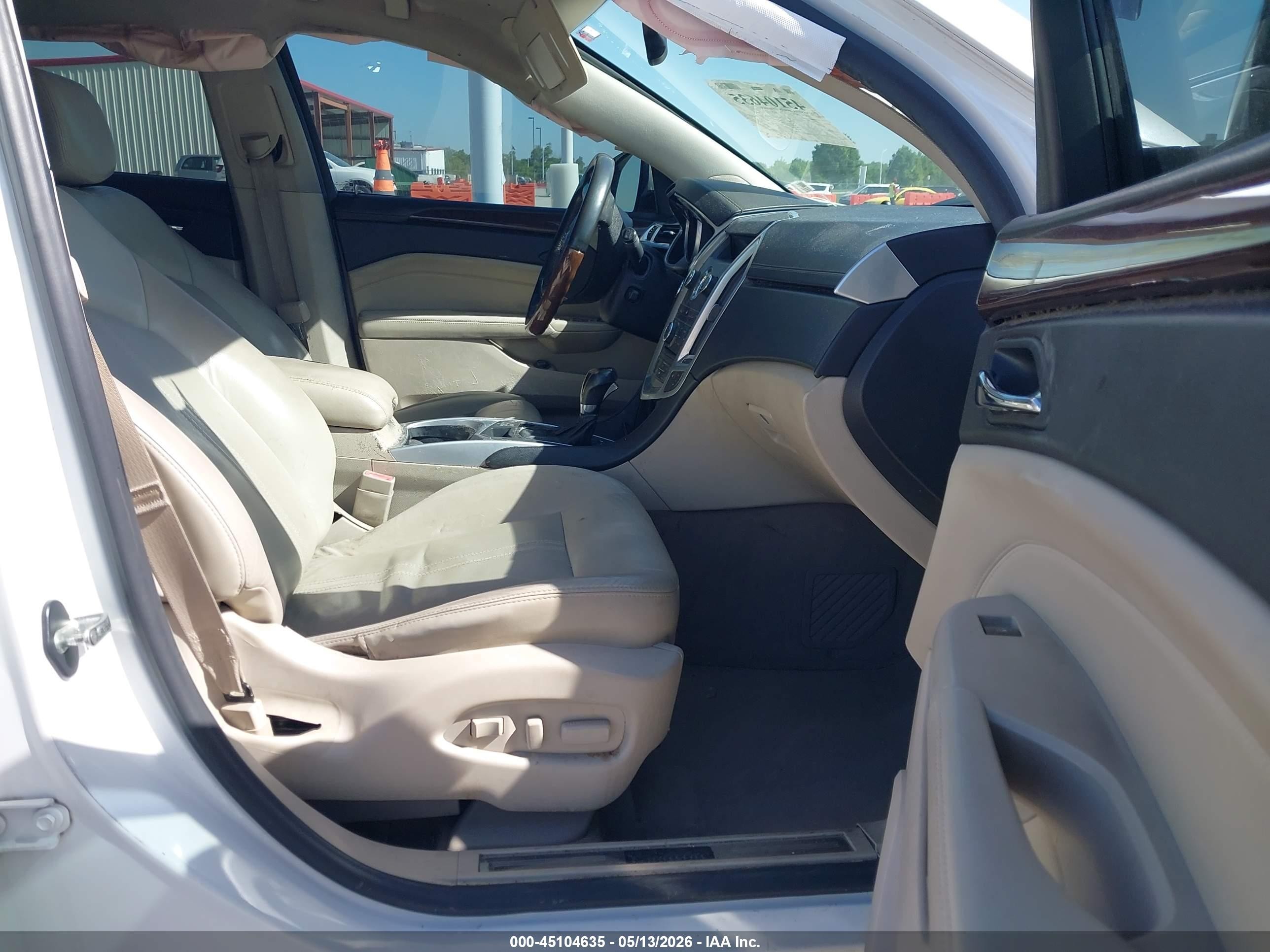 2011 Cadillac Srx Performance Collection White vin: 3GYFNBEY6BS580365