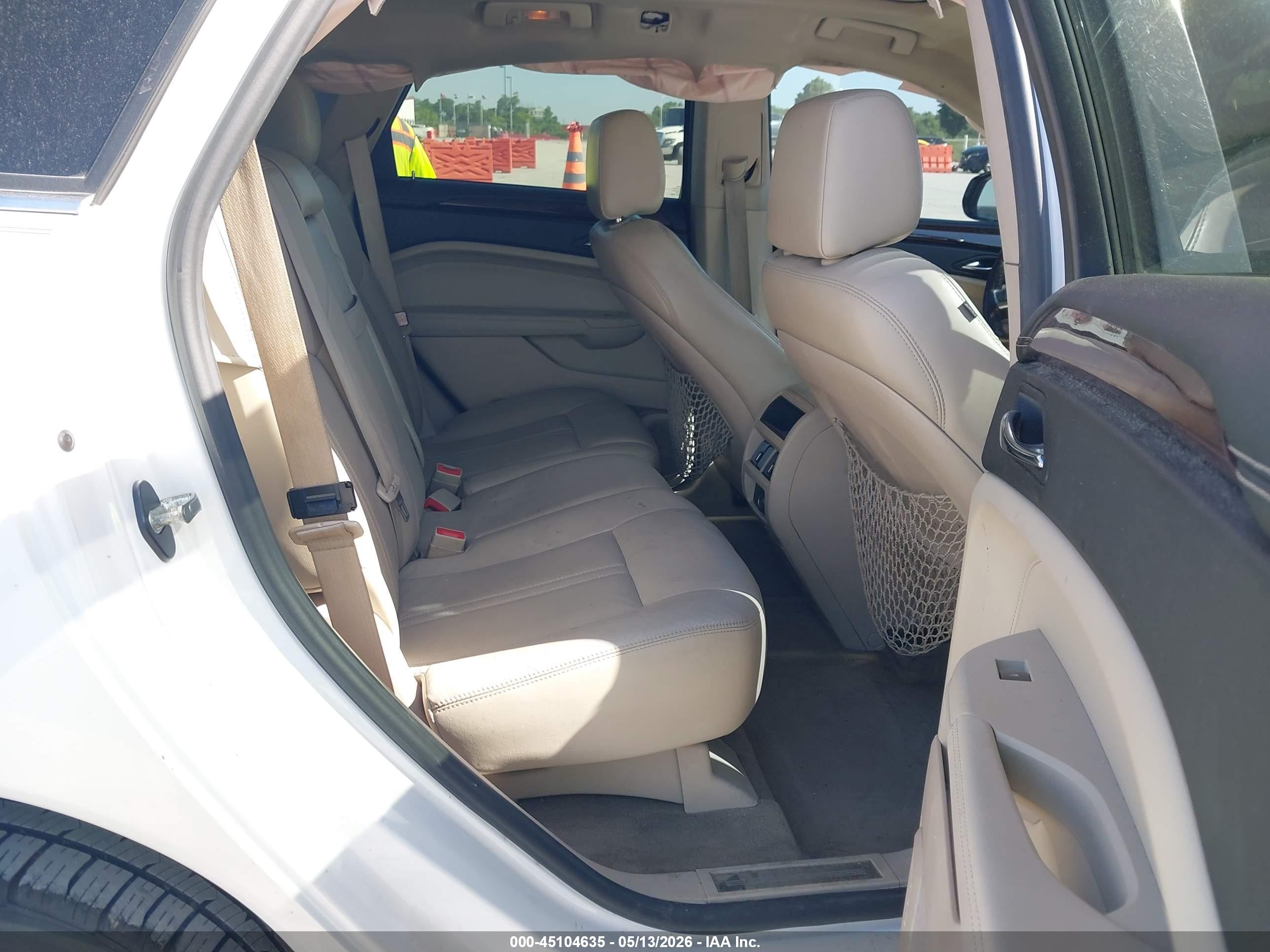 2011 Cadillac Srx Performance Collection White vin: 3GYFNBEY6BS580365
