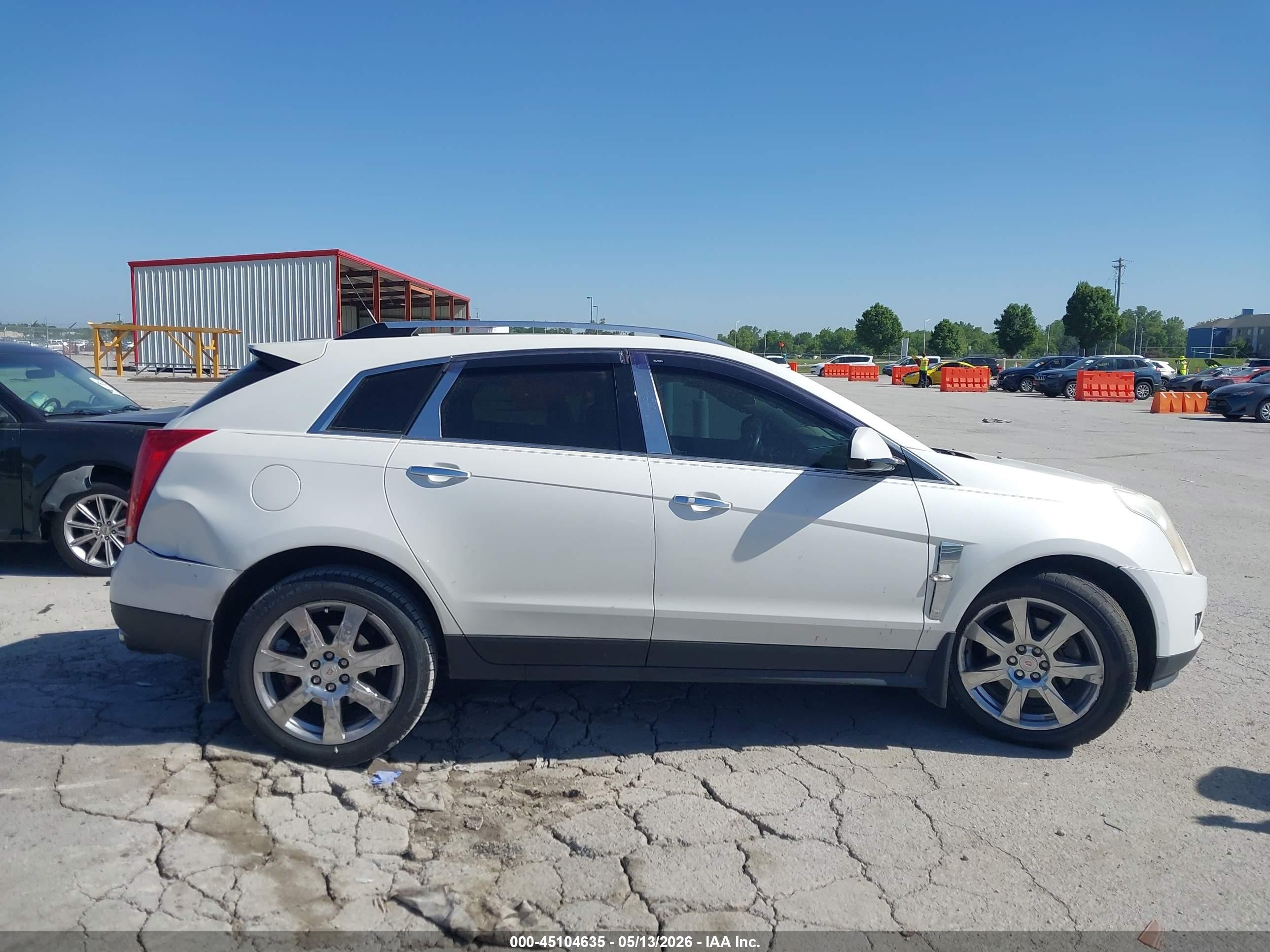2011 Cadillac Srx Performance Collection White vin: 3GYFNBEY6BS580365