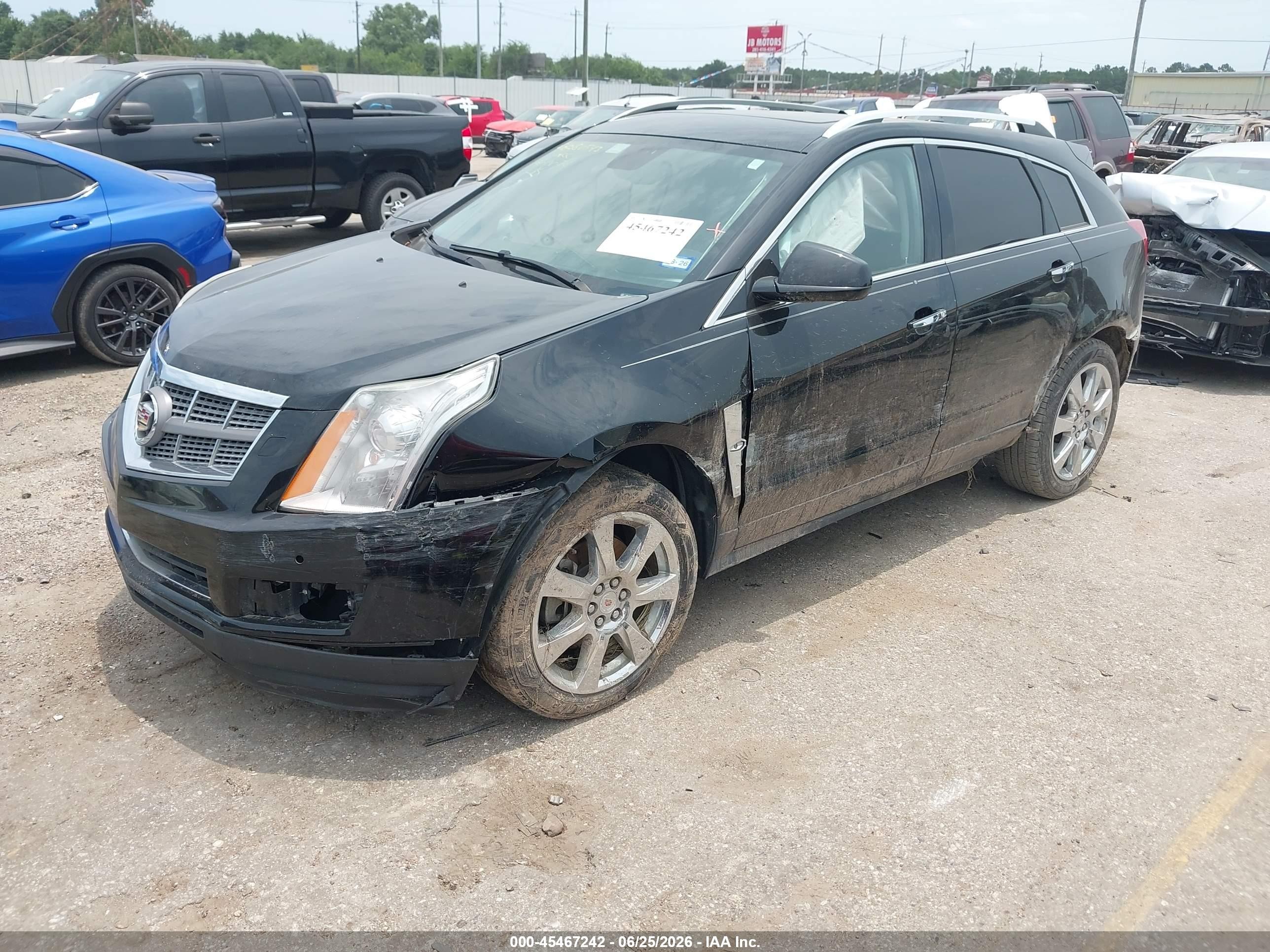 2011 Cadillac Srx Performance Collection Black vin: 3GYFNBEY6BS661057