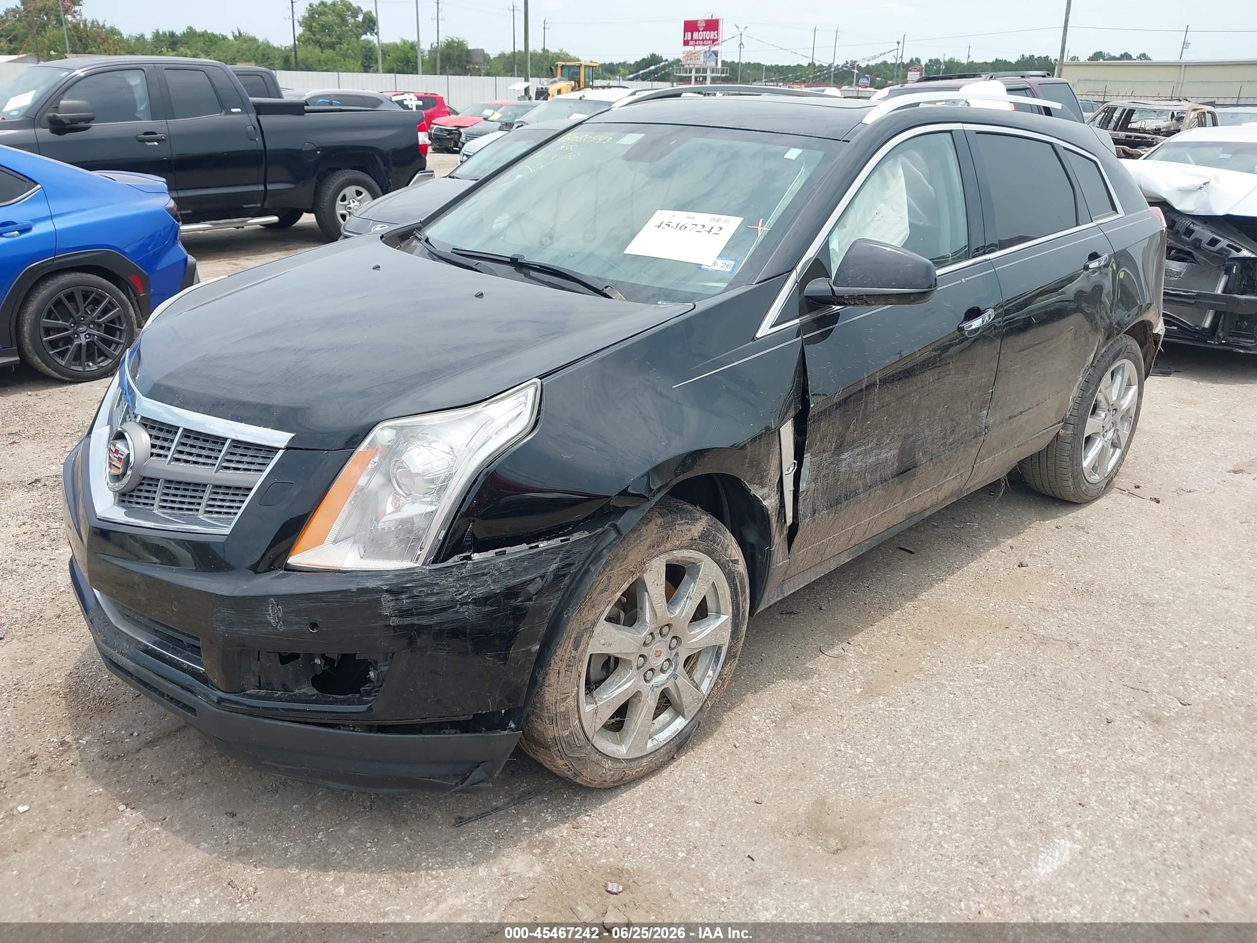 2011 Cadillac Srx Performance Collection Black vin: 3GYFNBEY6BS661057