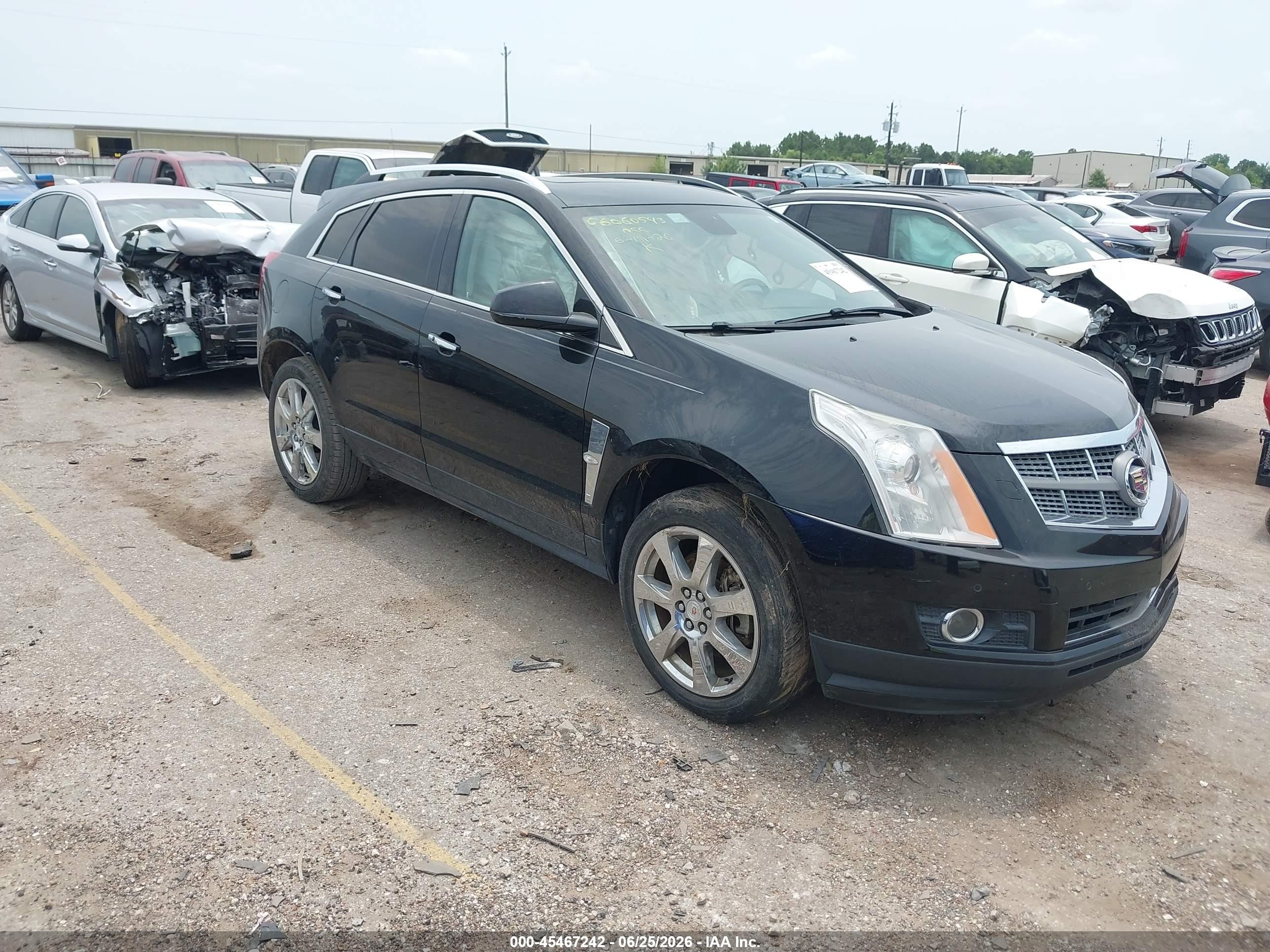2011 Cadillac Srx Performance Collection Black vin: 3GYFNBEY6BS661057