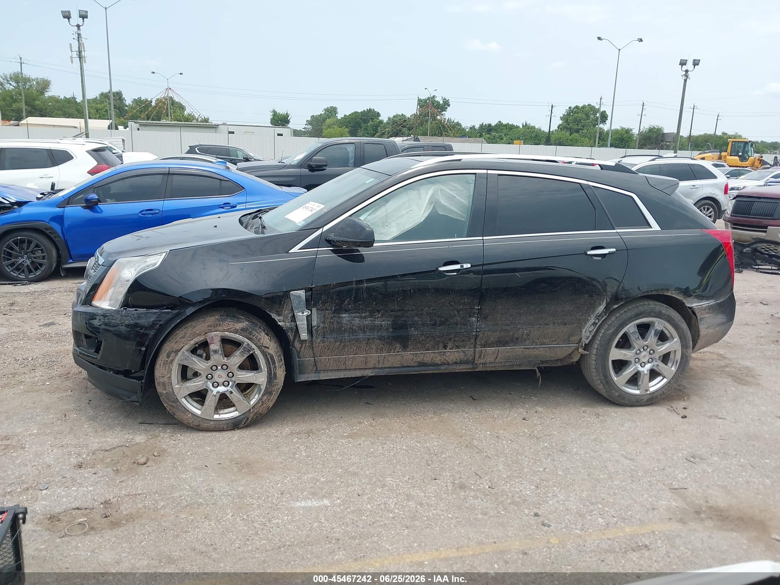 2011 Cadillac Srx Performance Collection Black vin: 3GYFNBEY6BS661057