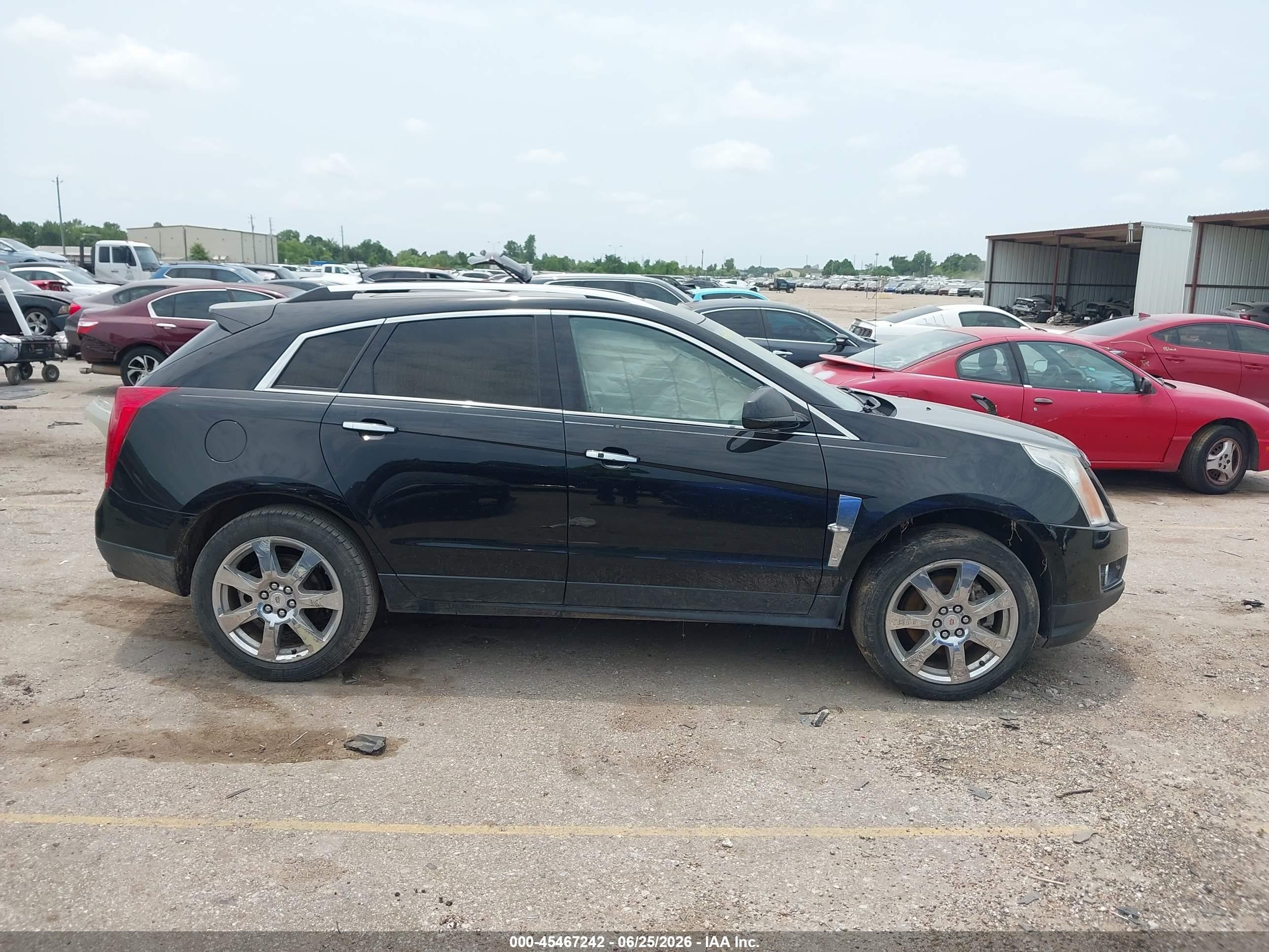 2011 Cadillac Srx Performance Collection Black vin: 3GYFNBEY6BS661057