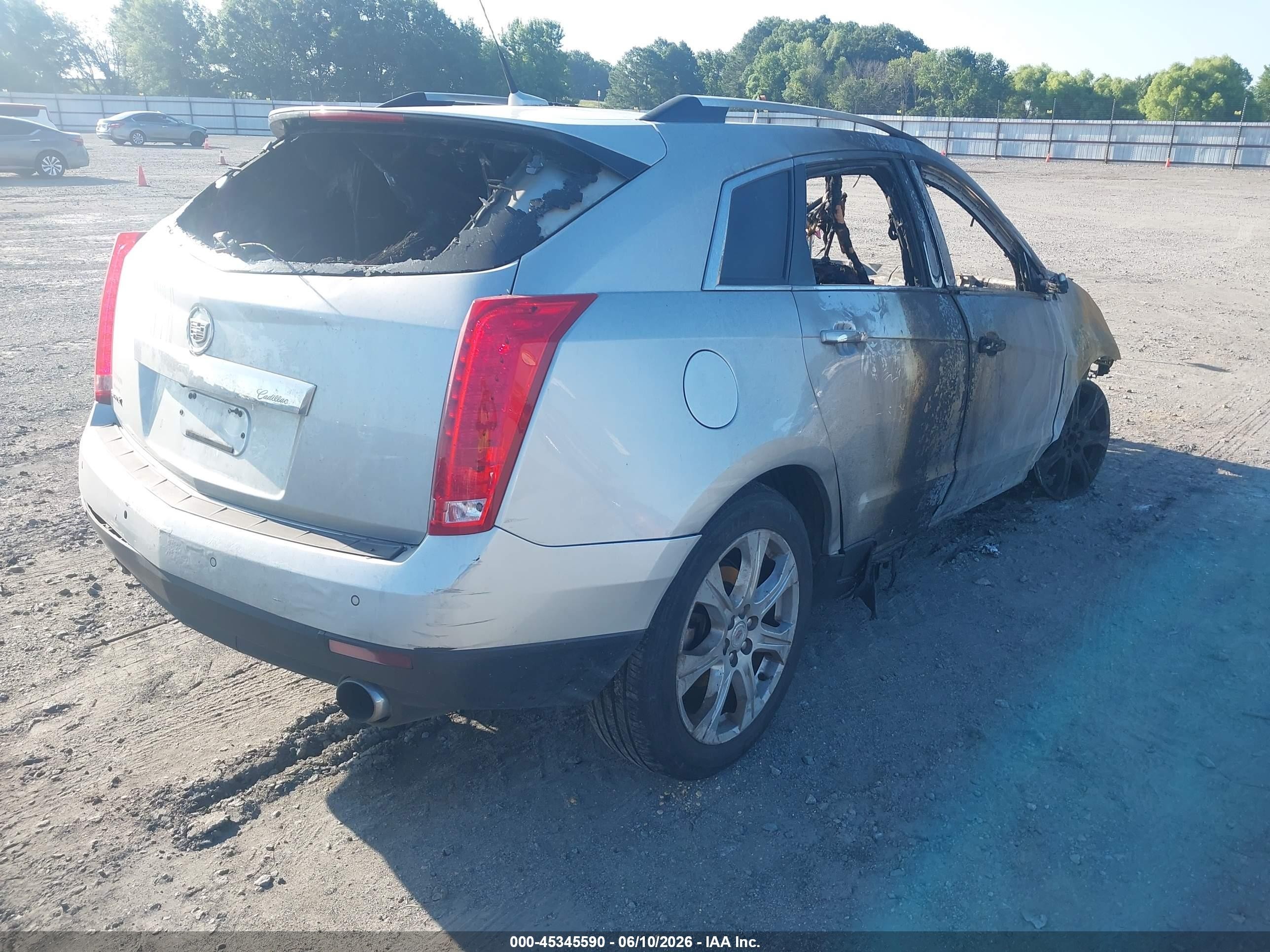 2010 Cadillac Srx Performance Collection Серебряный vin: 3GYFNBEY7AS508959