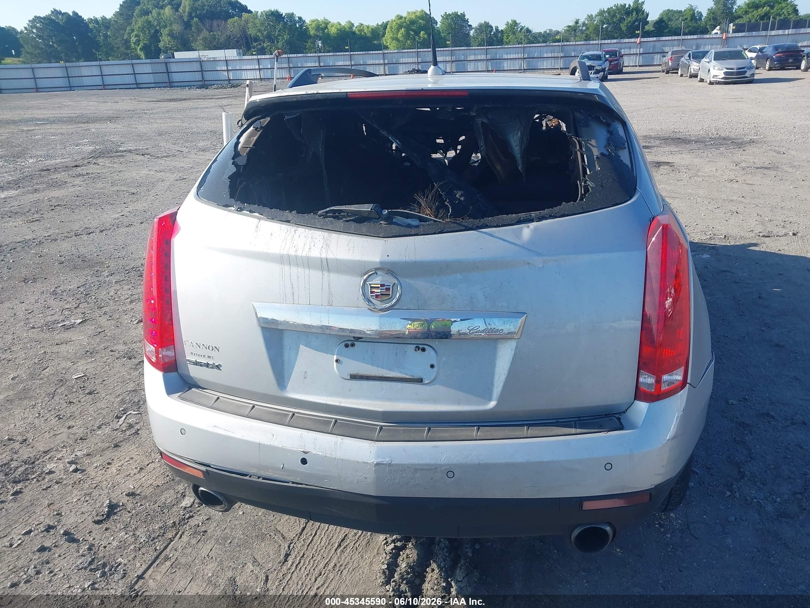 2010 Cadillac Srx Performance Collection Серебряный vin: 3GYFNBEY7AS508959