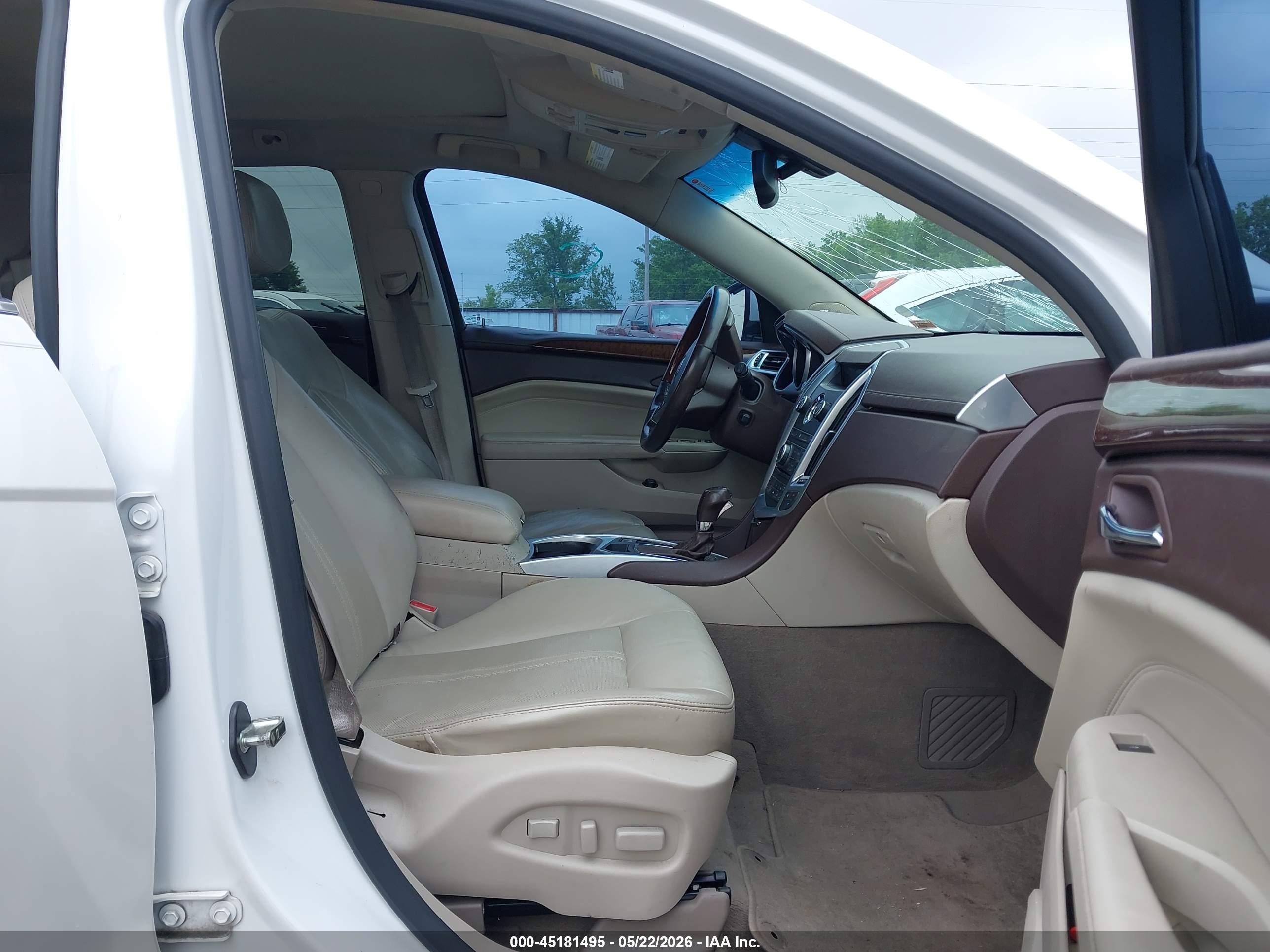 2010 Cadillac Srx Performance Collection White vin: 3GYFNBEY7AS611444