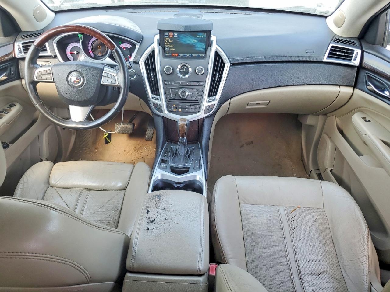 2010 Cadillac Srx Performance Collection Кремовый vin: 3GYFNBEY7AS624727