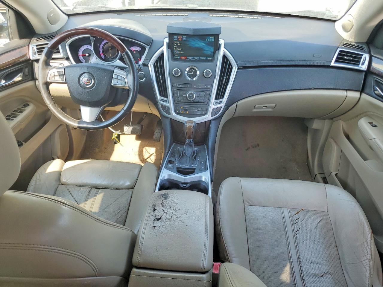 2010 Cadillac Srx Performance Collection Кремовый vin: 3GYFNBEY7AS624727