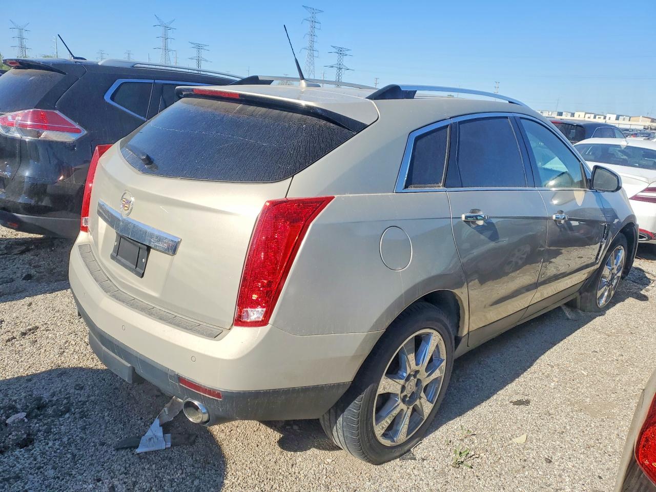 2011 Cadillac Srx Performance Collection Beige vin: 3GYFNBEY7BS650729