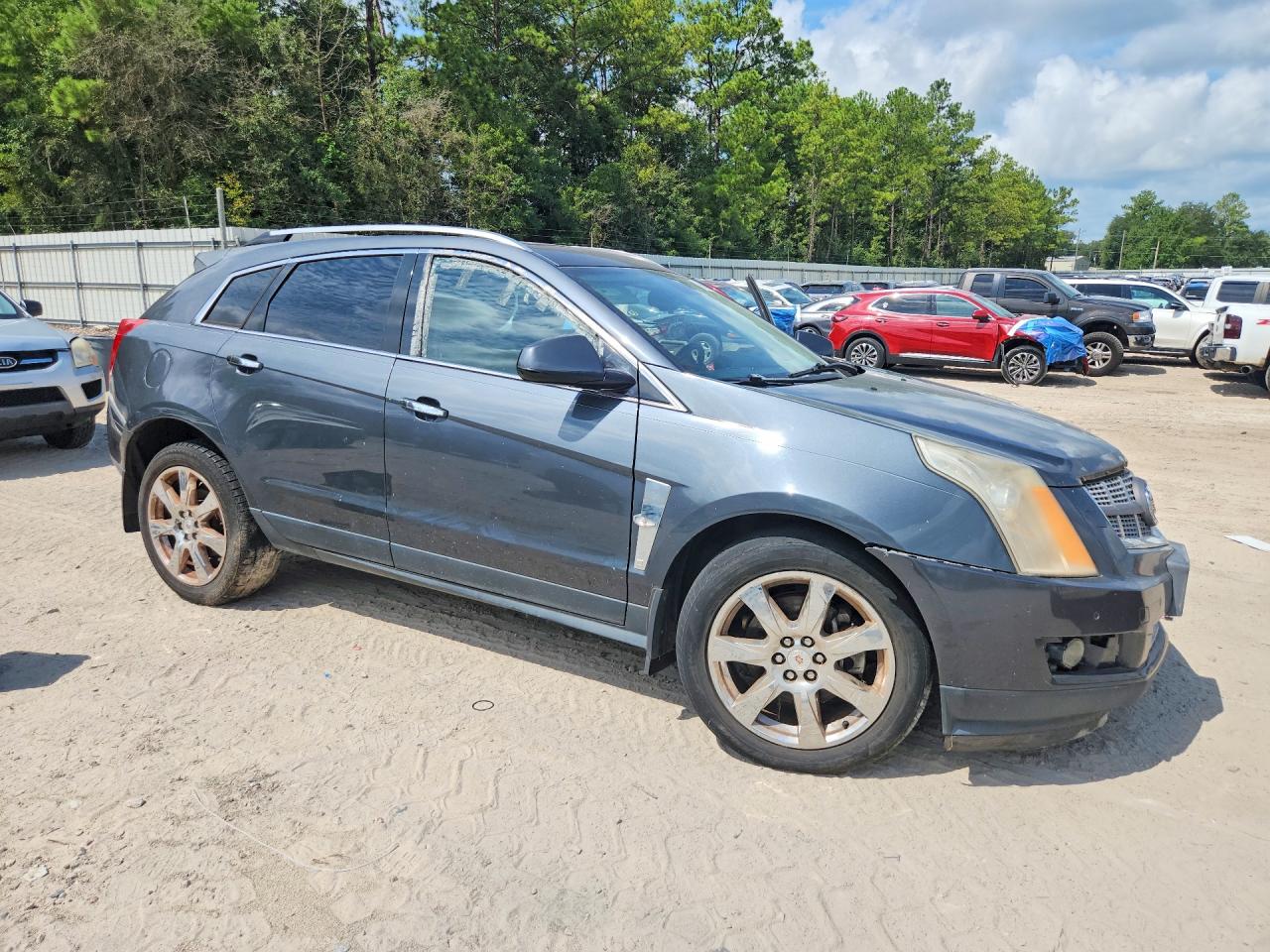 2011 Cadillac Srx Performance Collection Gray vin: 3GYFNBEY8BS512990