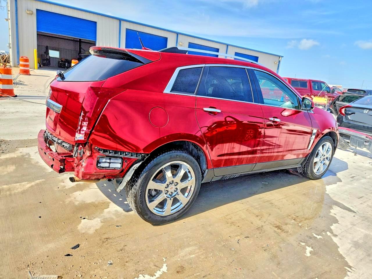2011 Cadillac Srx Performance Collection Красный vin: 3GYFNBEY8BS558609