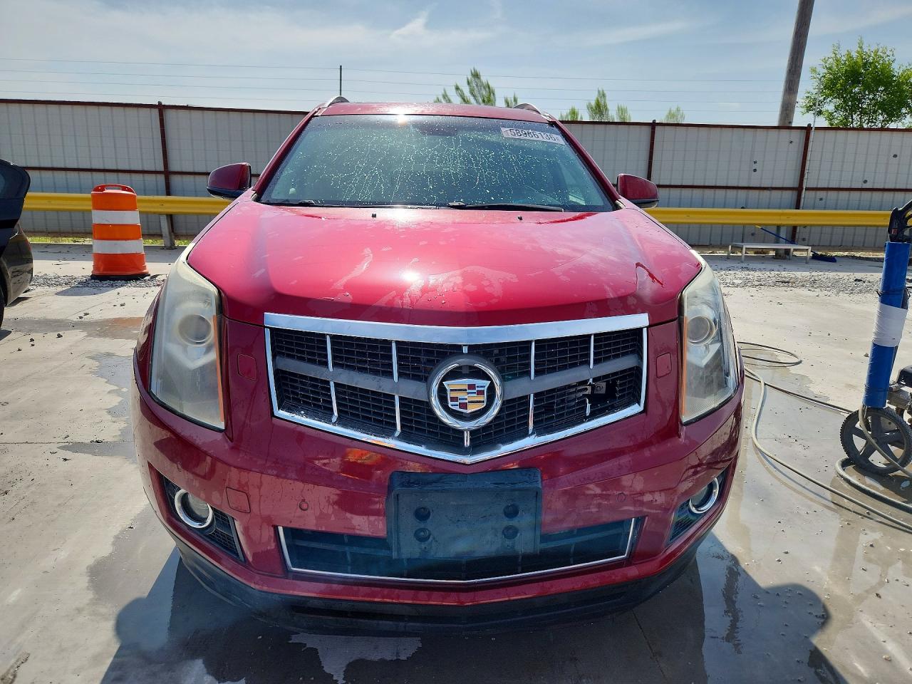 2011 Cadillac Srx Performance Collection Красный vin: 3GYFNBEY8BS558609