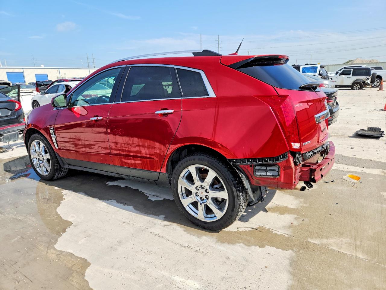 2011 Cadillac Srx Performance Collection Красный vin: 3GYFNBEY8BS558609