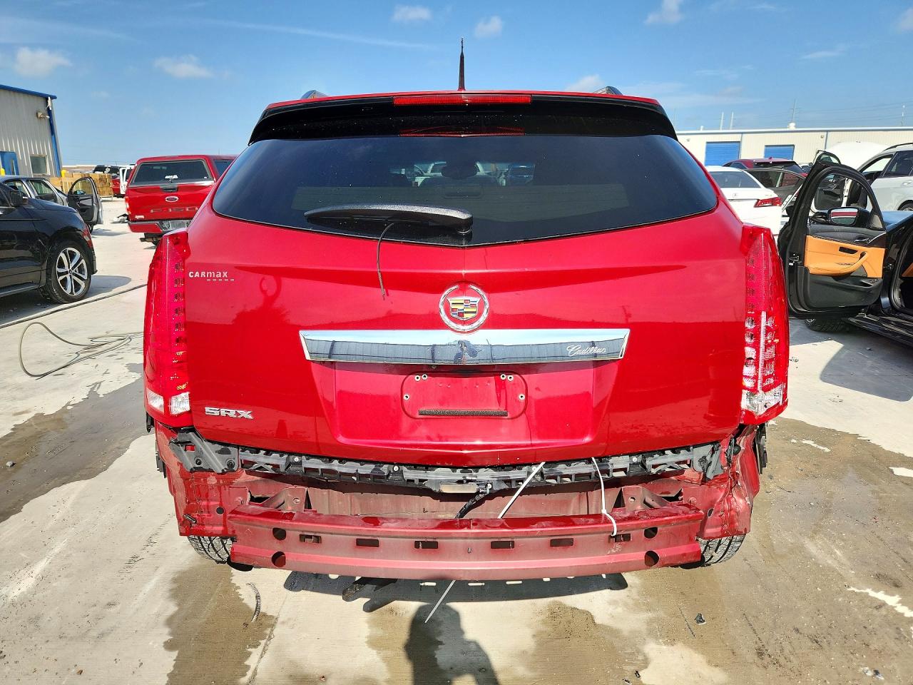2011 Cadillac Srx Performance Collection Красный vin: 3GYFNBEY8BS558609