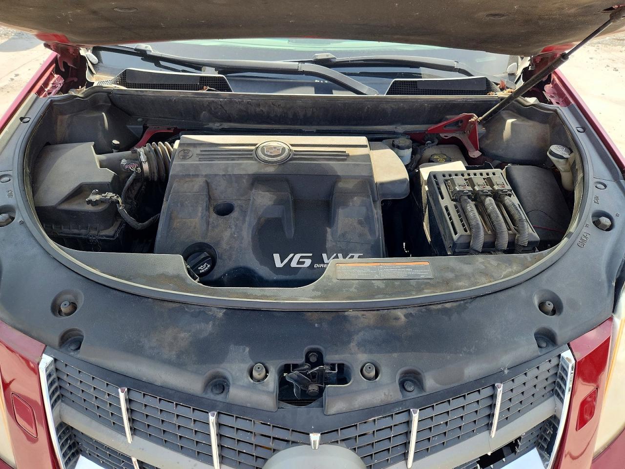 2011 Cadillac Srx Performance Collection Красный vin: 3GYFNBEY8BS558609