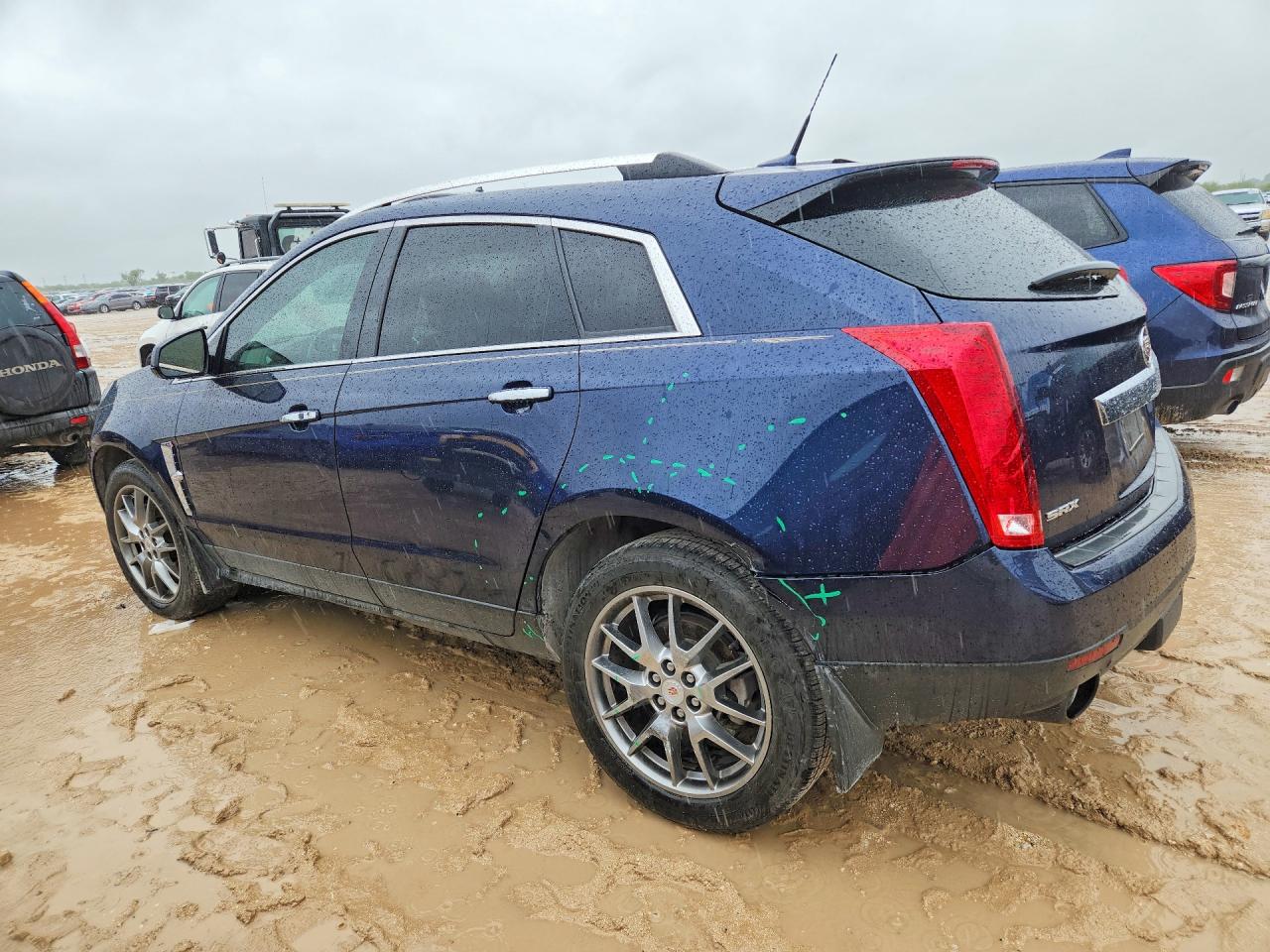2011 Cadillac Srx Performance Collection Blue vin: 3GYFNBEY8BS590332