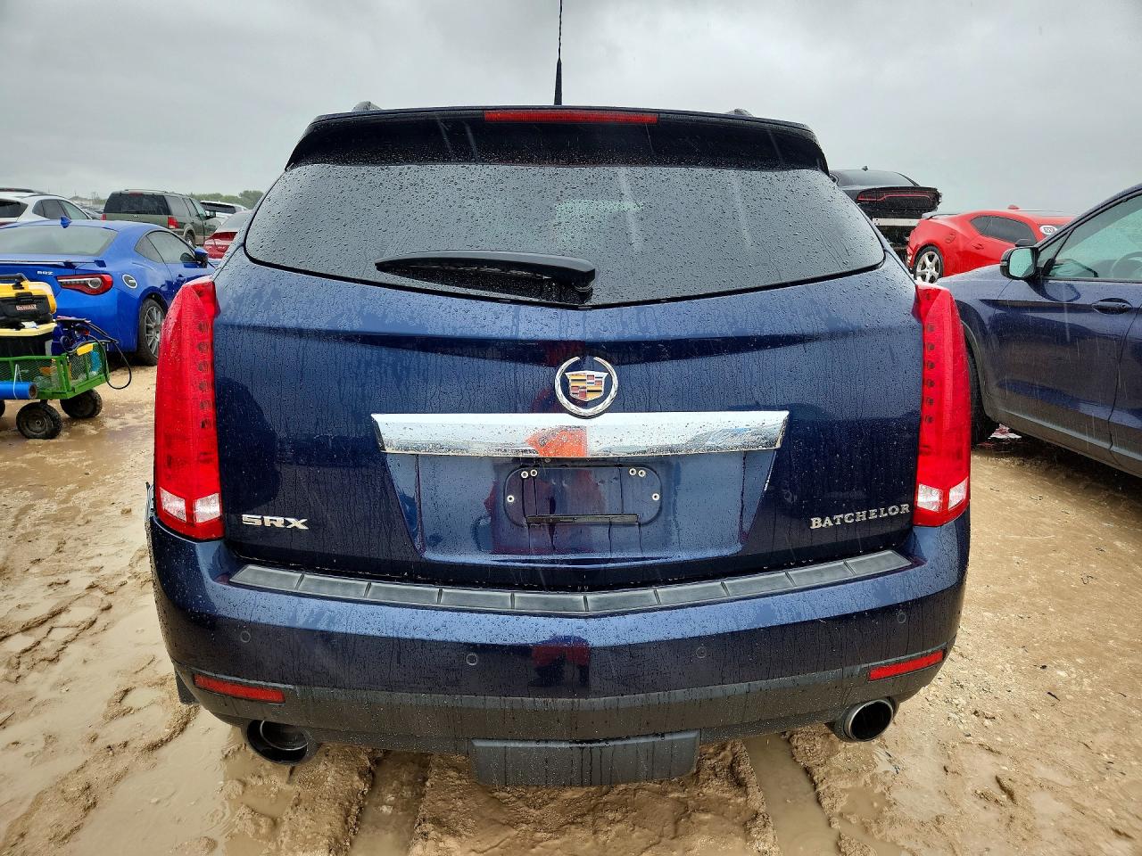 2011 Cadillac Srx Performance Collection Blue vin: 3GYFNBEY8BS590332