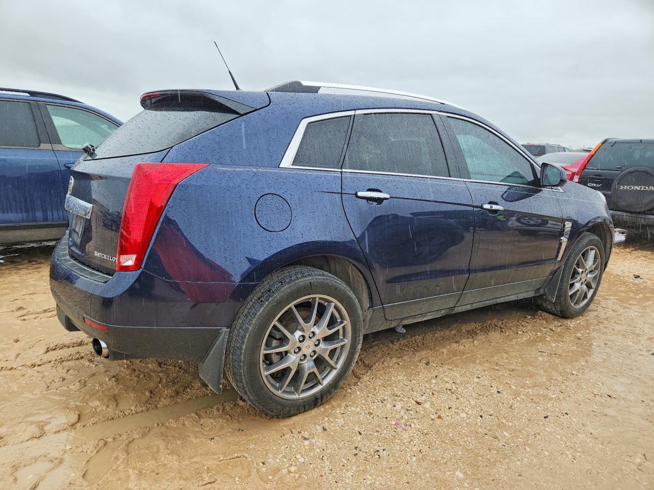 2011 Cadillac Srx Performance Collection Blue vin: 3GYFNBEY8BS590332