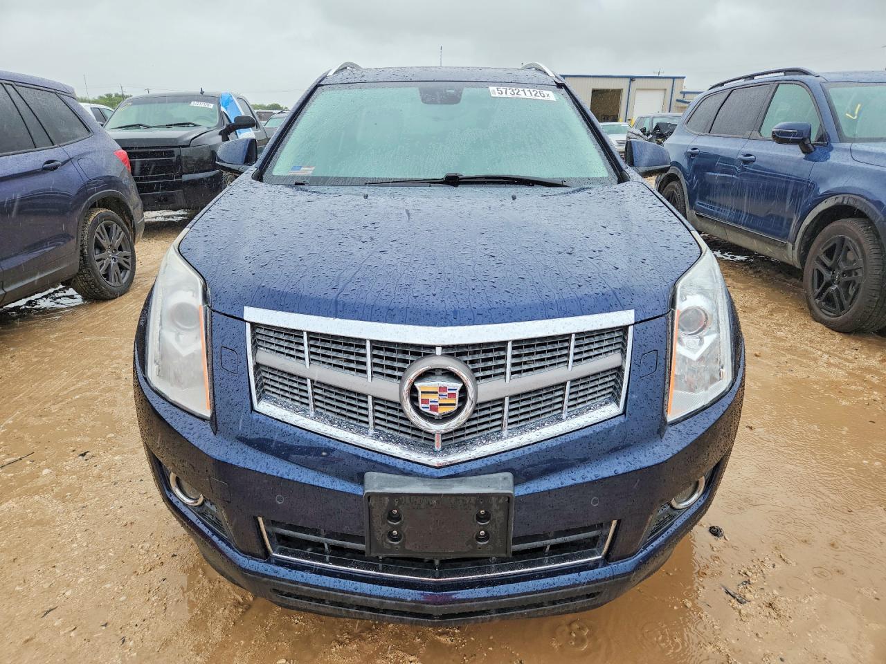 2011 Cadillac Srx Performance Collection Blue vin: 3GYFNBEY8BS590332