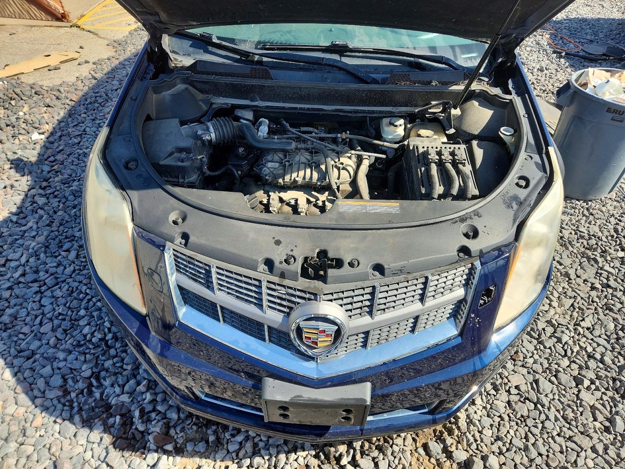 2011 Cadillac Srx Performance Collection Синий vin: 3GYFNBEY9BS569893