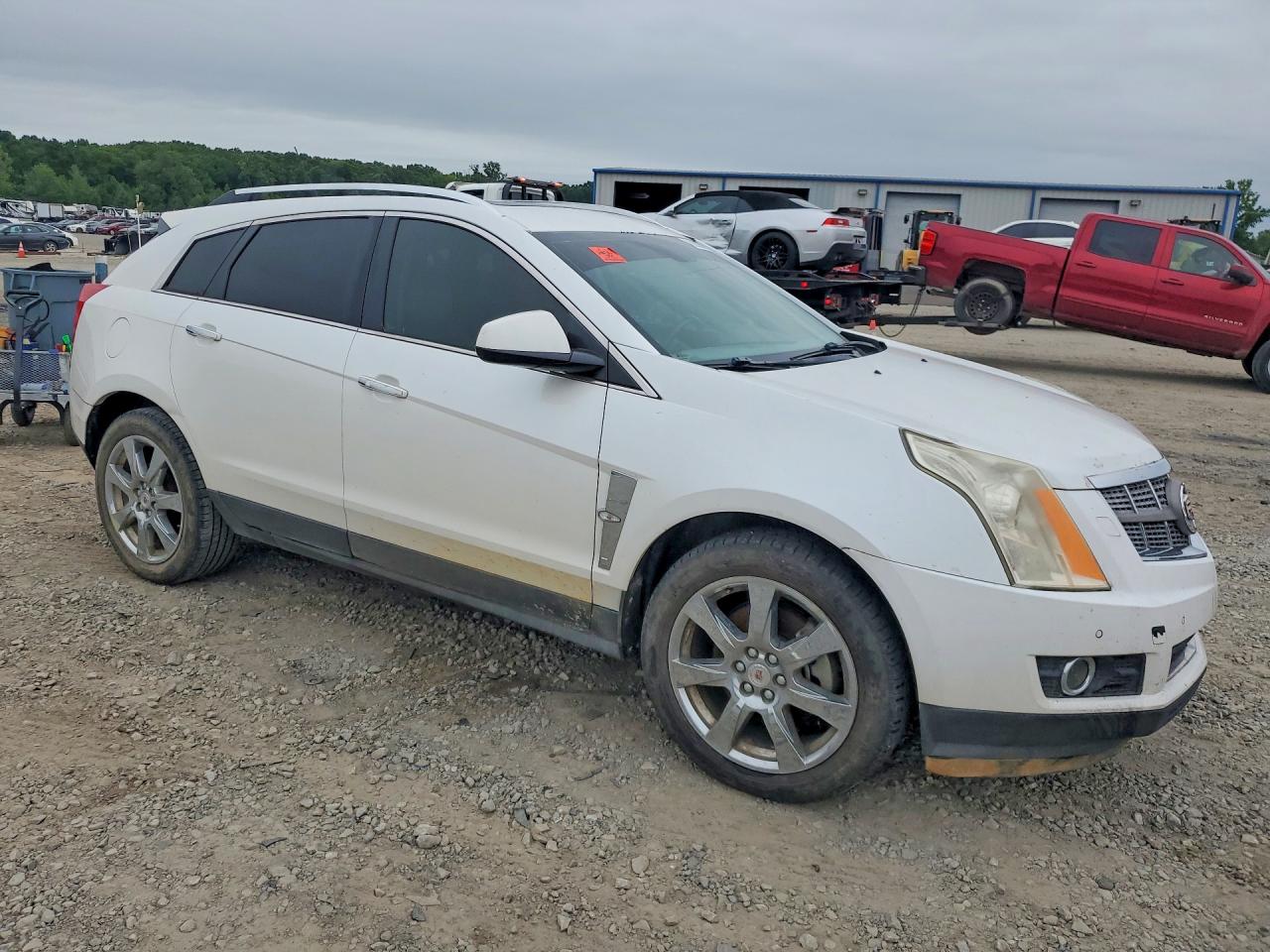 2011 Cadillac Srx Performance Collection White vin: 3GYFNBEY9BS598794