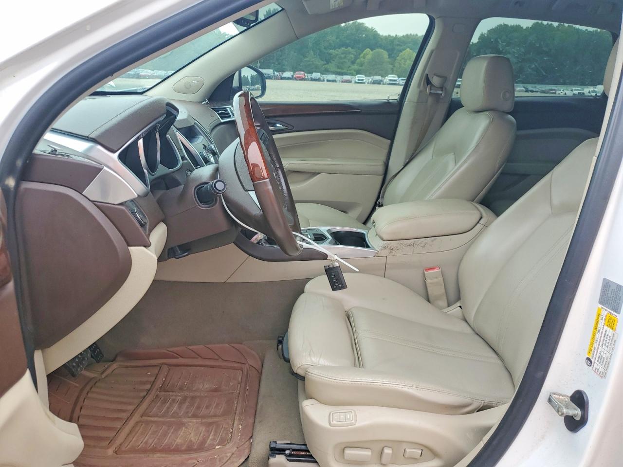 2011 Cadillac Srx Performance Collection White vin: 3GYFNBEY9BS598794